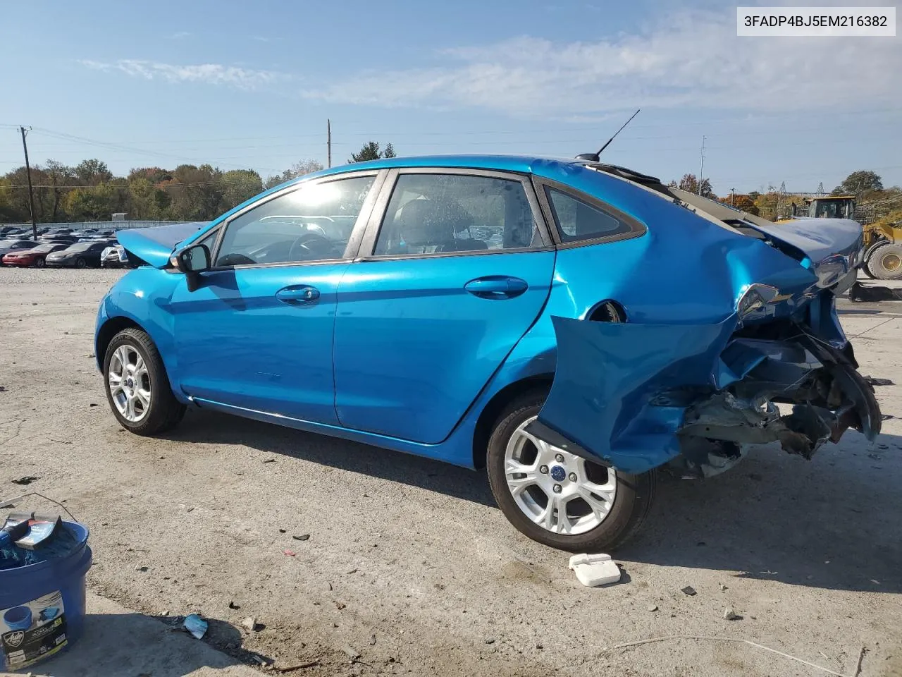 2014 Ford Fiesta Se VIN: 3FADP4BJ5EM216382 Lot: 76752174