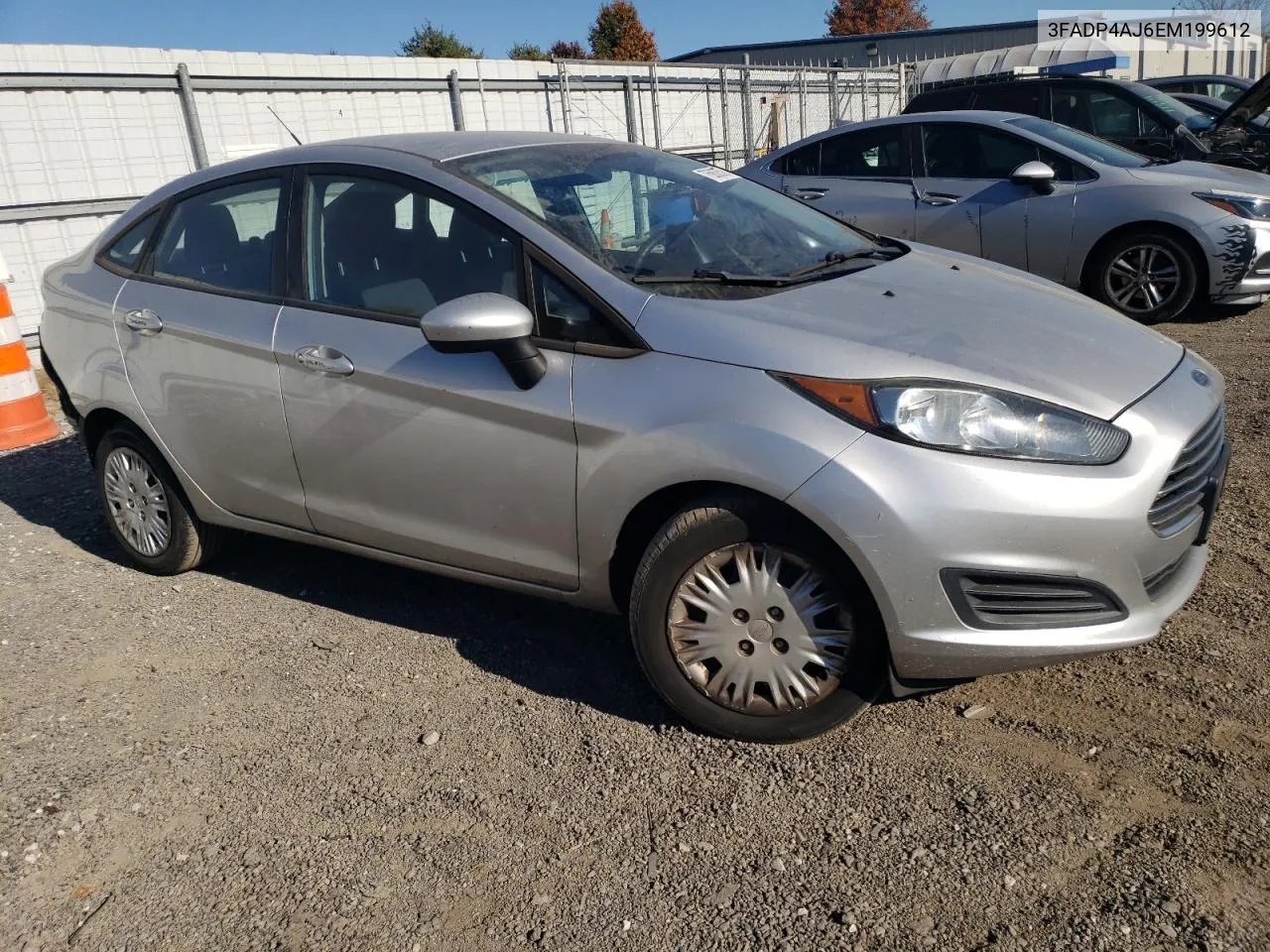 2014 Ford Fiesta S VIN: 3FADP4AJ6EM199612 Lot: 76863524