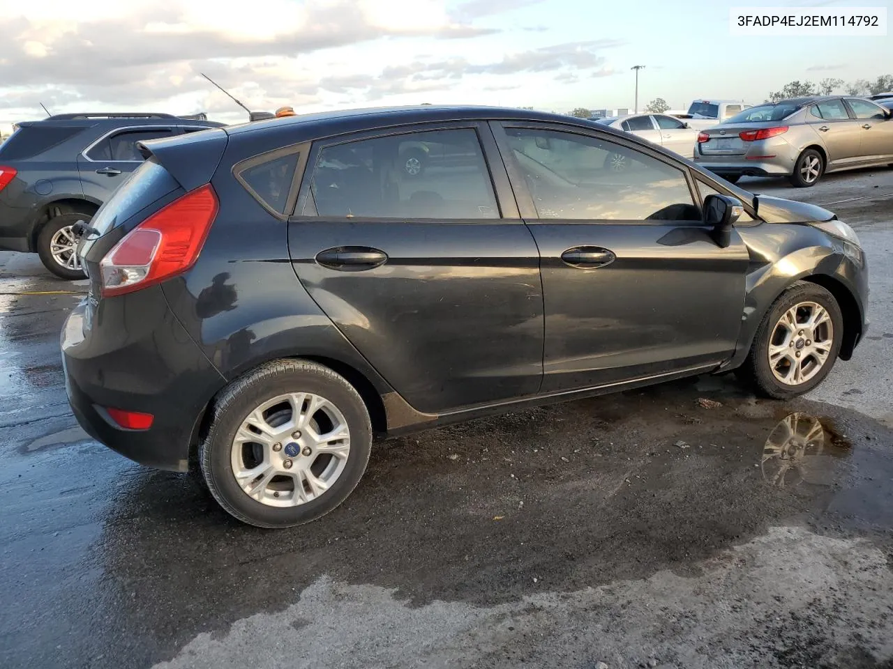 2014 Ford Fiesta Se VIN: 3FADP4EJ2EM114792 Lot: 77425934