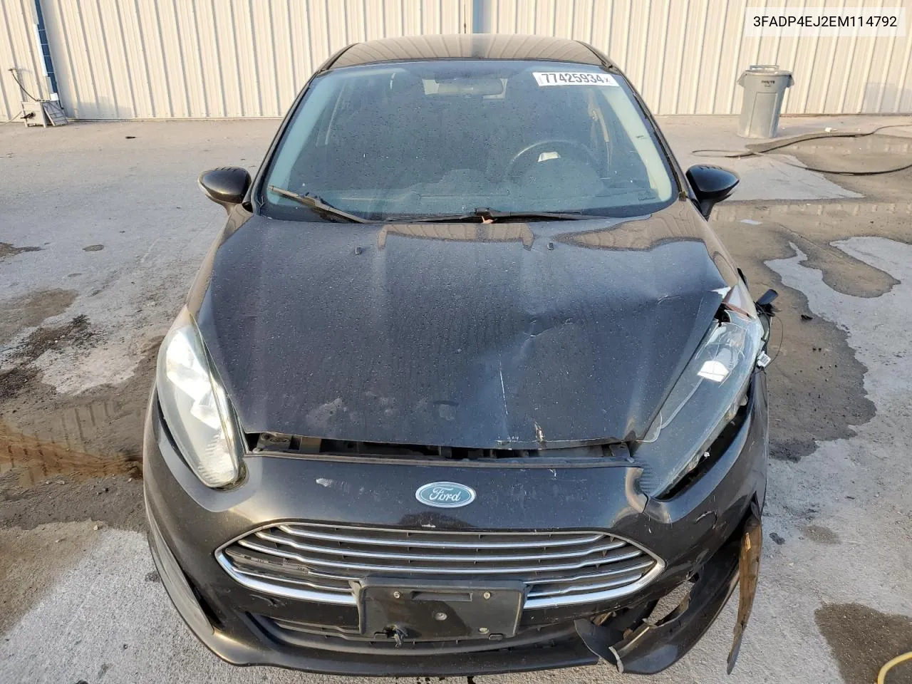 2014 Ford Fiesta Se VIN: 3FADP4EJ2EM114792 Lot: 77425934