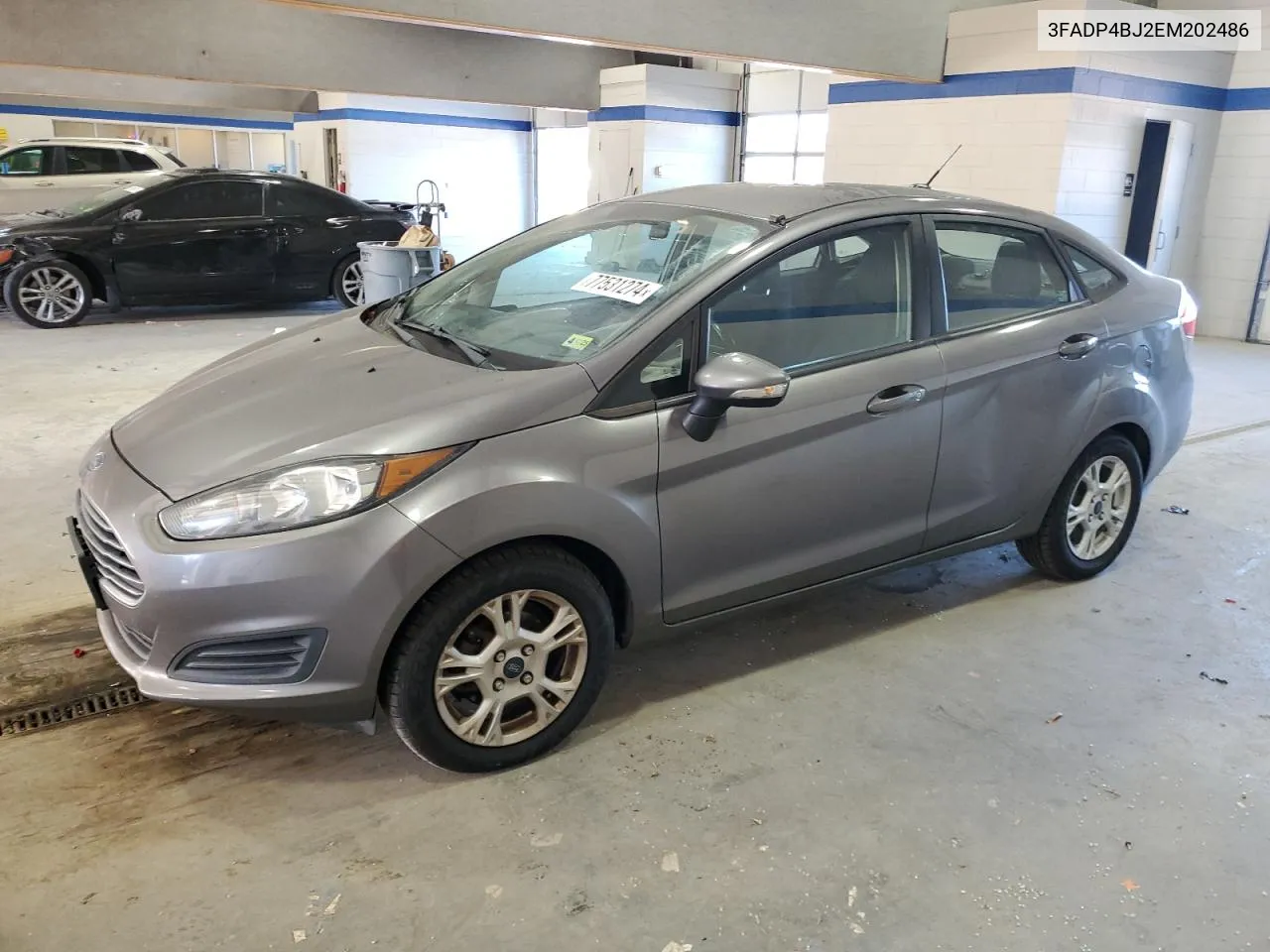 2014 Ford Fiesta Se VIN: 3FADP4BJ2EM202486 Lot: 77531274