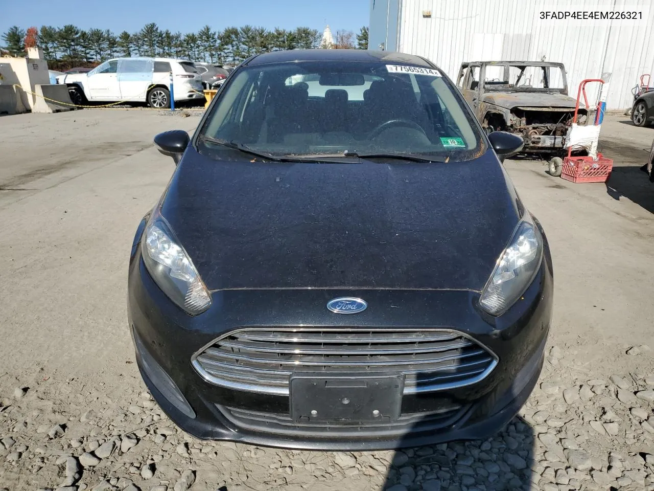 2014 Ford Fiesta Se VIN: 3FADP4EE4EM226321 Lot: 77565314