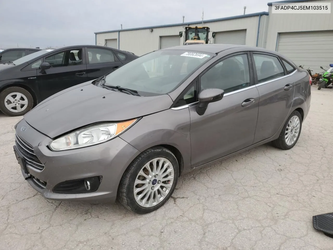 2014 Ford Fiesta Titanium VIN: 3FADP4CJ5EM103515 Lot: 78082694