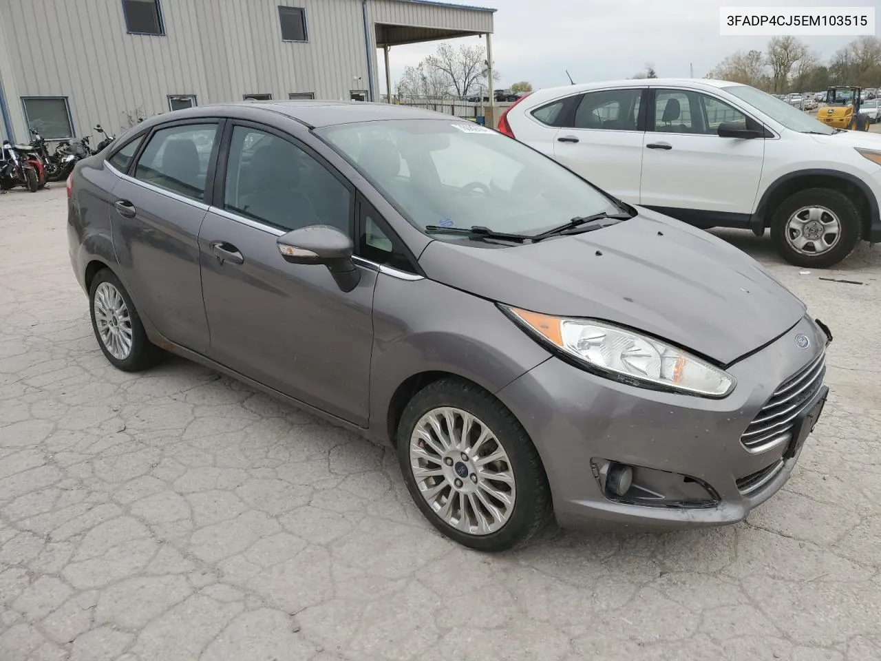 2014 Ford Fiesta Titanium VIN: 3FADP4CJ5EM103515 Lot: 78082694