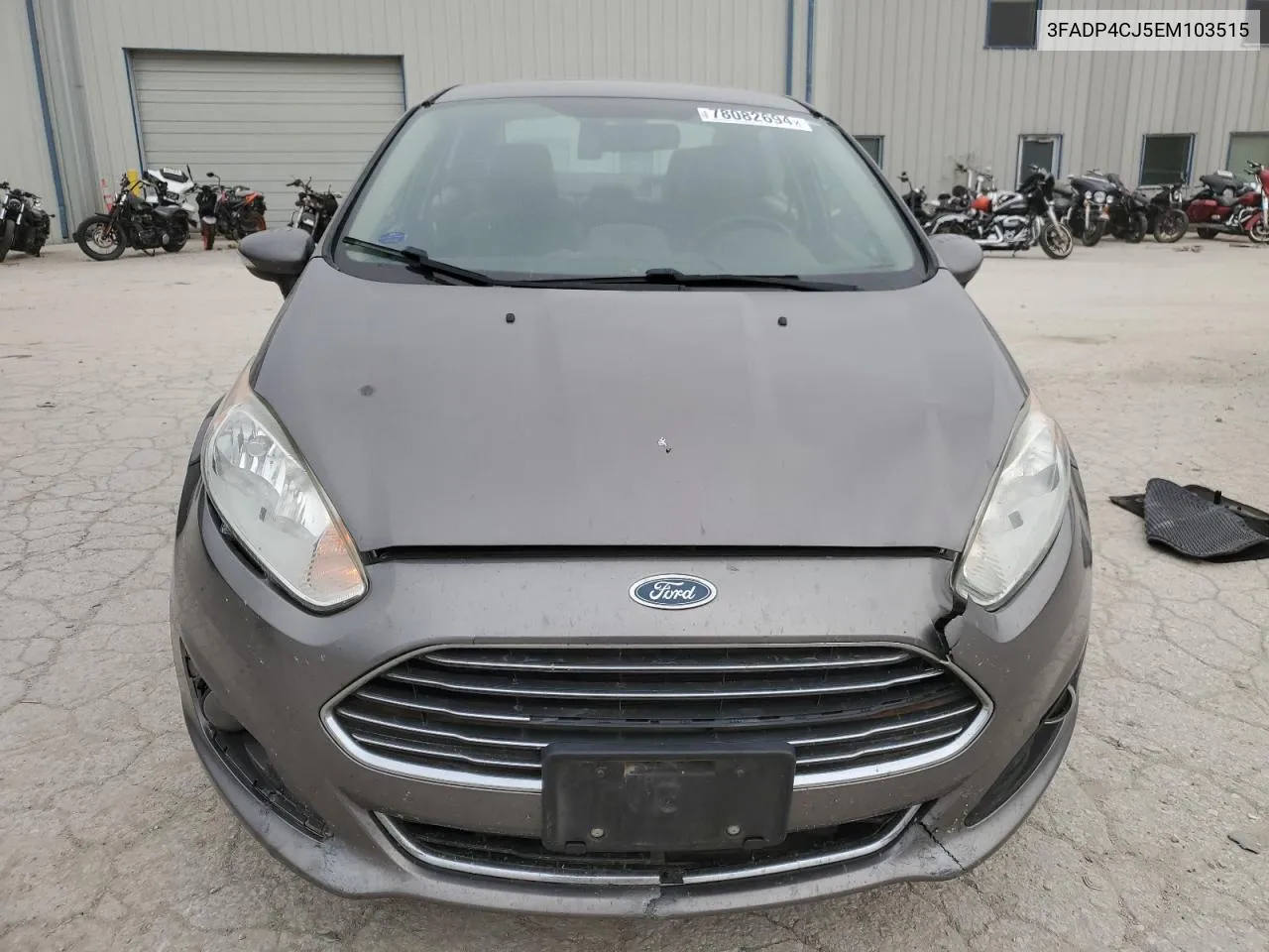 2014 Ford Fiesta Titanium VIN: 3FADP4CJ5EM103515 Lot: 78082694