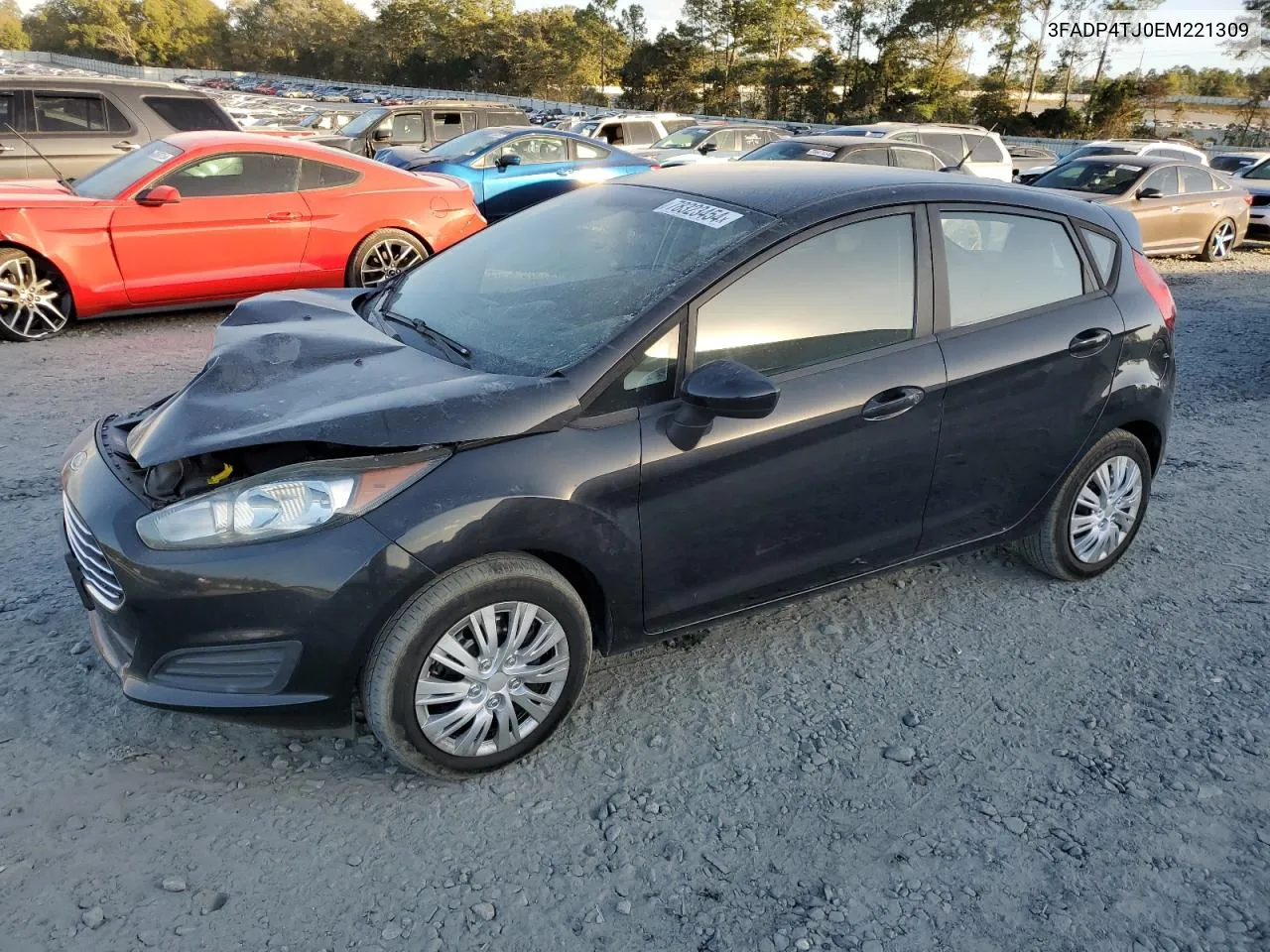 2014 Ford Fiesta S VIN: 3FADP4TJ0EM221309 Lot: 78323454