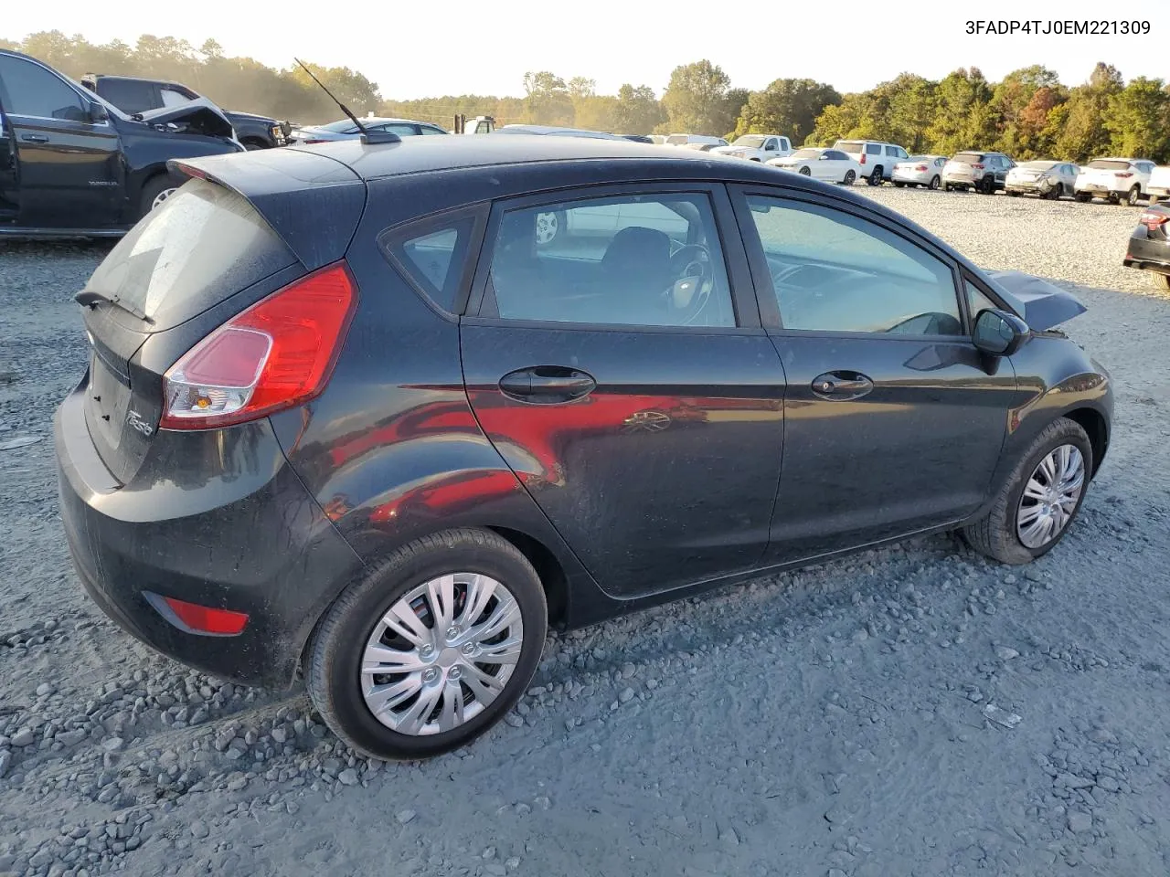 2014 Ford Fiesta S VIN: 3FADP4TJ0EM221309 Lot: 78323454