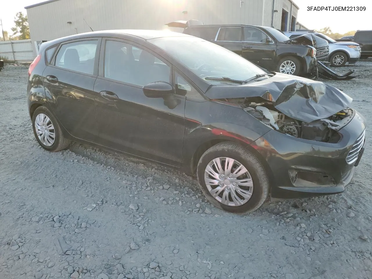 2014 Ford Fiesta S VIN: 3FADP4TJ0EM221309 Lot: 78323454