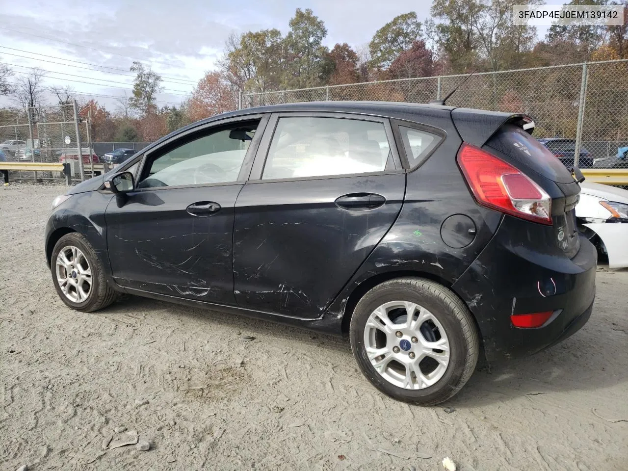 2014 Ford Fiesta Se VIN: 3FADP4EJ0EM139142 Lot: 78492774