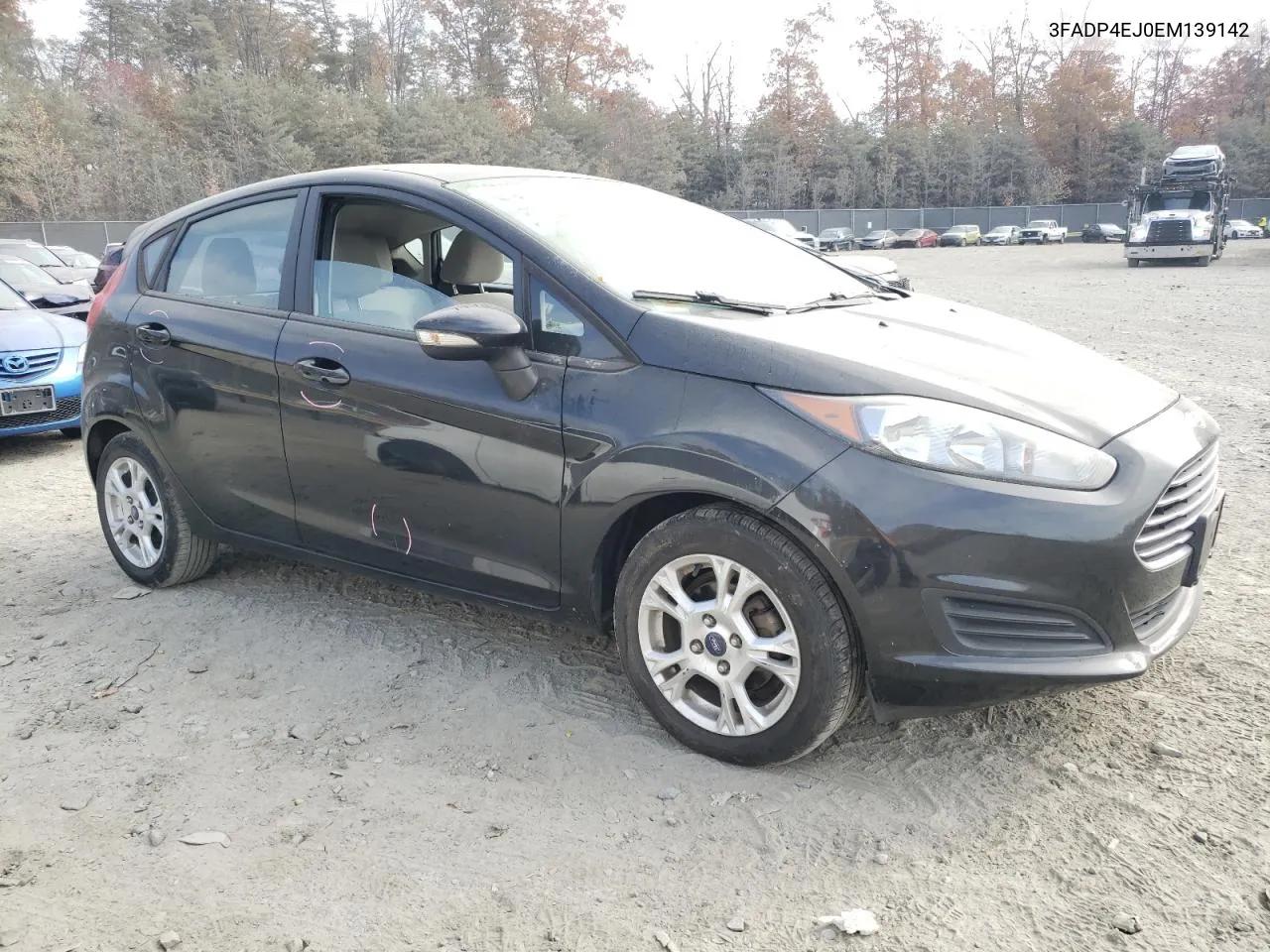 2014 Ford Fiesta Se VIN: 3FADP4EJ0EM139142 Lot: 78492774