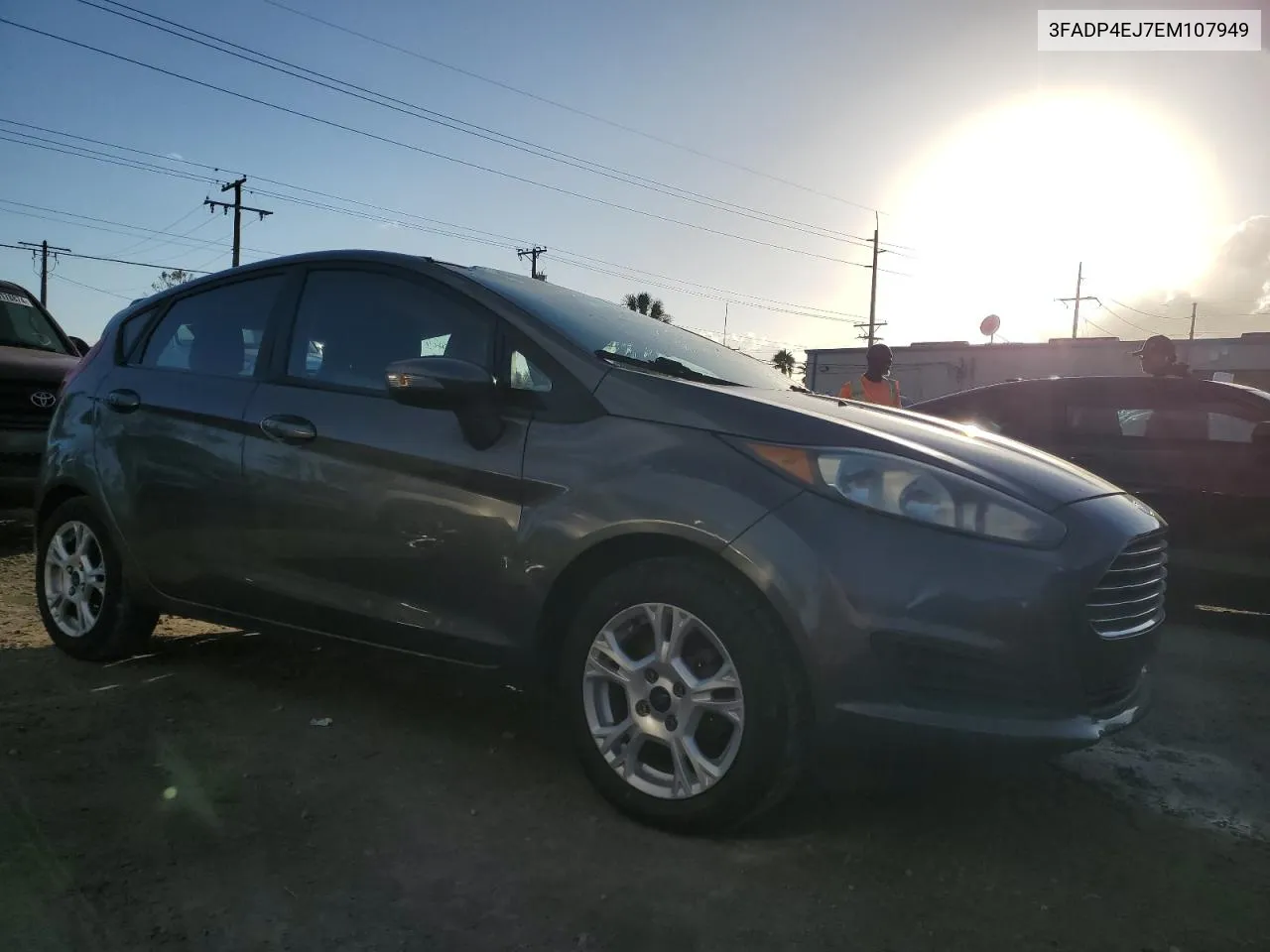 2014 Ford Fiesta Se VIN: 3FADP4EJ7EM107949 Lot: 78603624