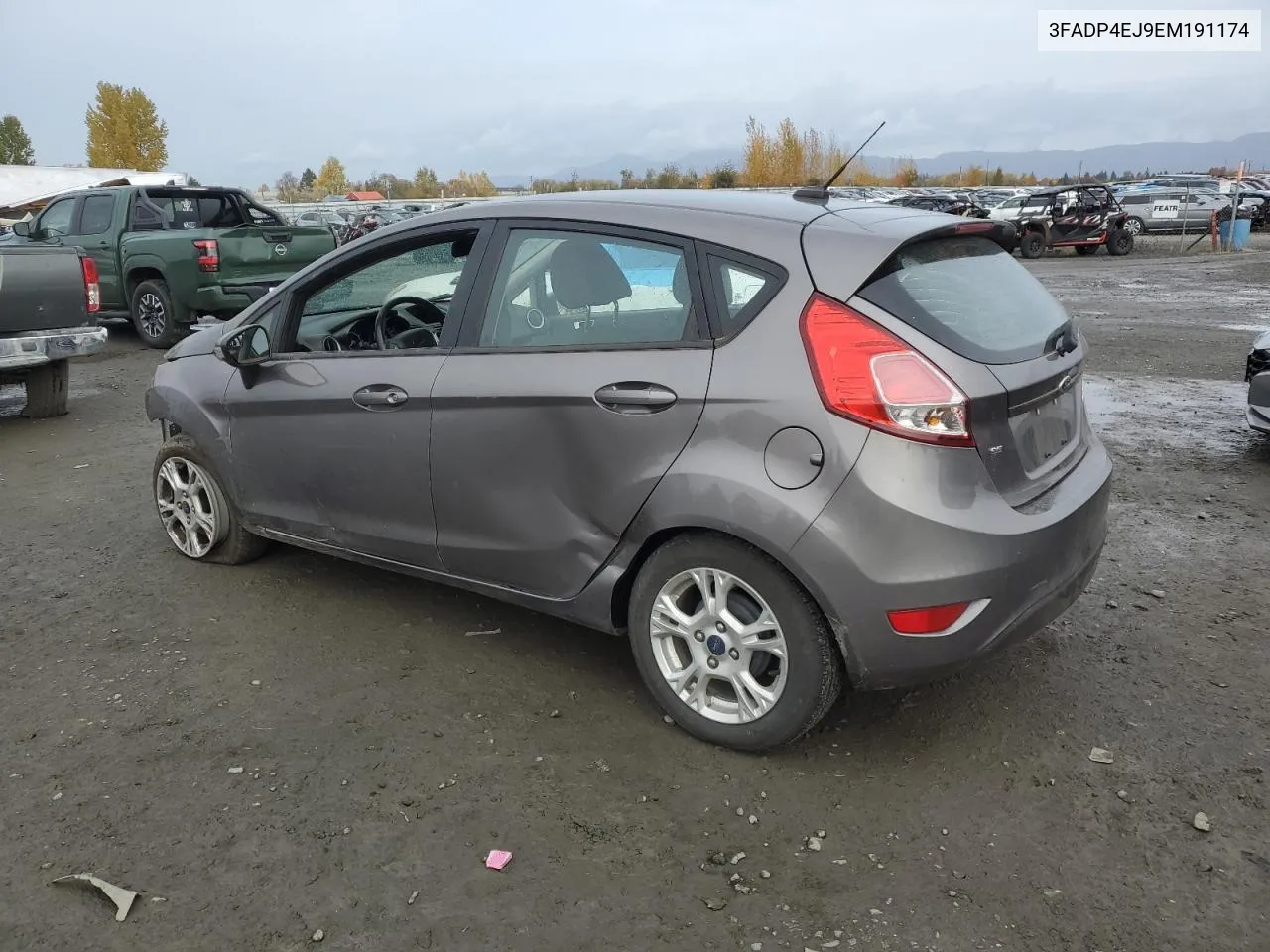 2014 Ford Fiesta Se VIN: 3FADP4EJ9EM191174 Lot: 78612914