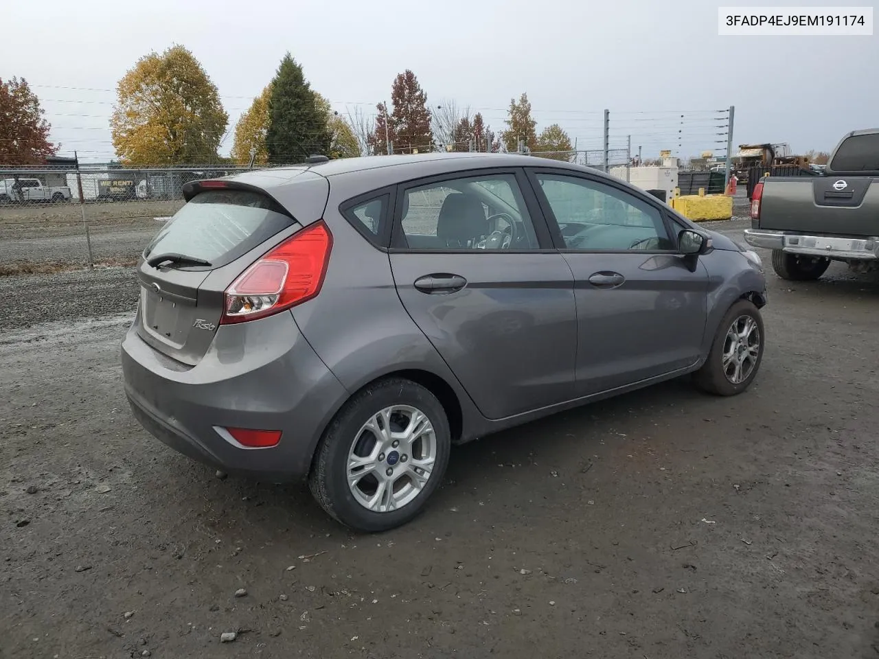 2014 Ford Fiesta Se VIN: 3FADP4EJ9EM191174 Lot: 78612914