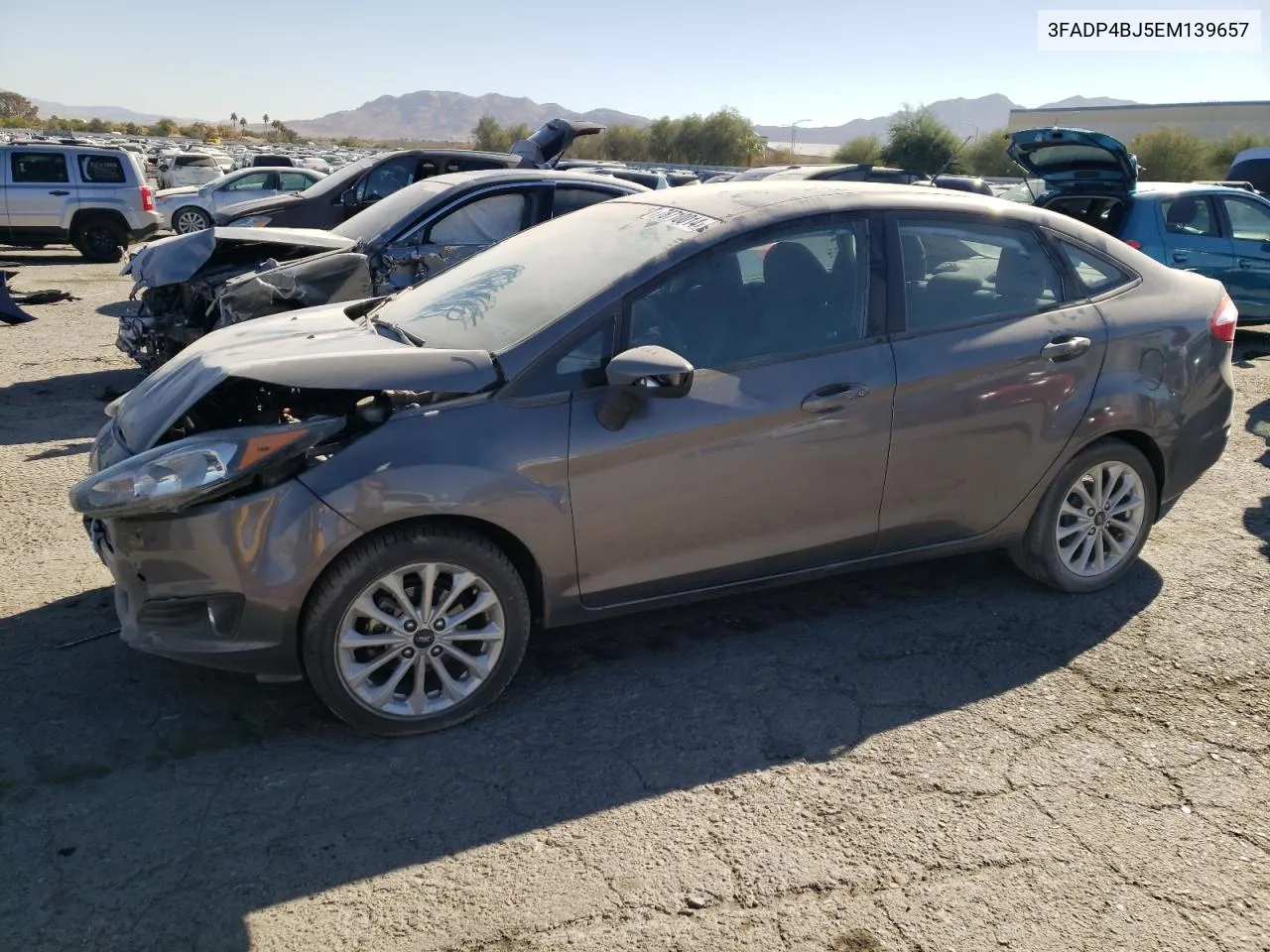 2014 Ford Fiesta Se VIN: 3FADP4BJ5EM139657 Lot: 78710014