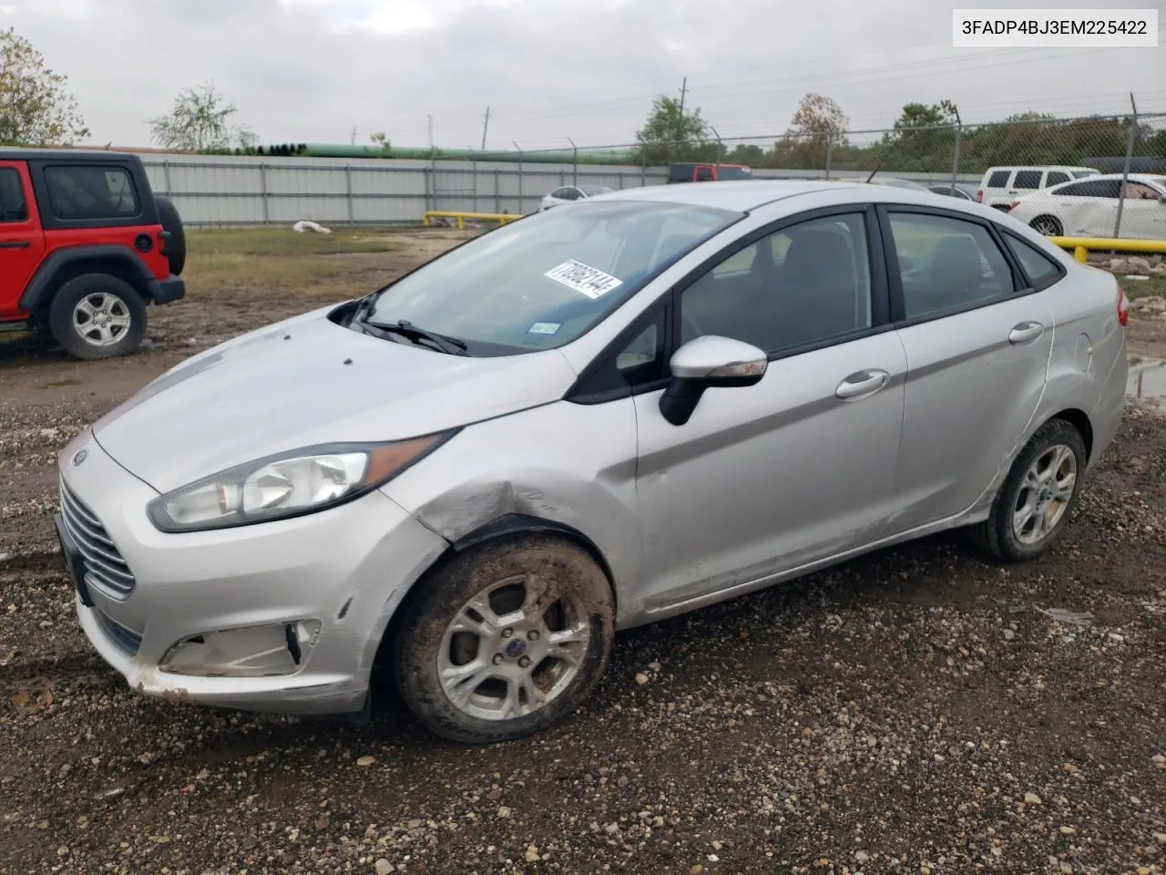 2014 Ford Fiesta Se VIN: 3FADP4BJ3EM225422 Lot: 78962144