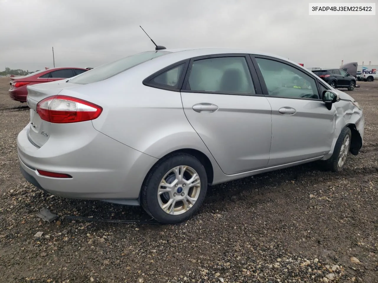 2014 Ford Fiesta Se VIN: 3FADP4BJ3EM225422 Lot: 78962144