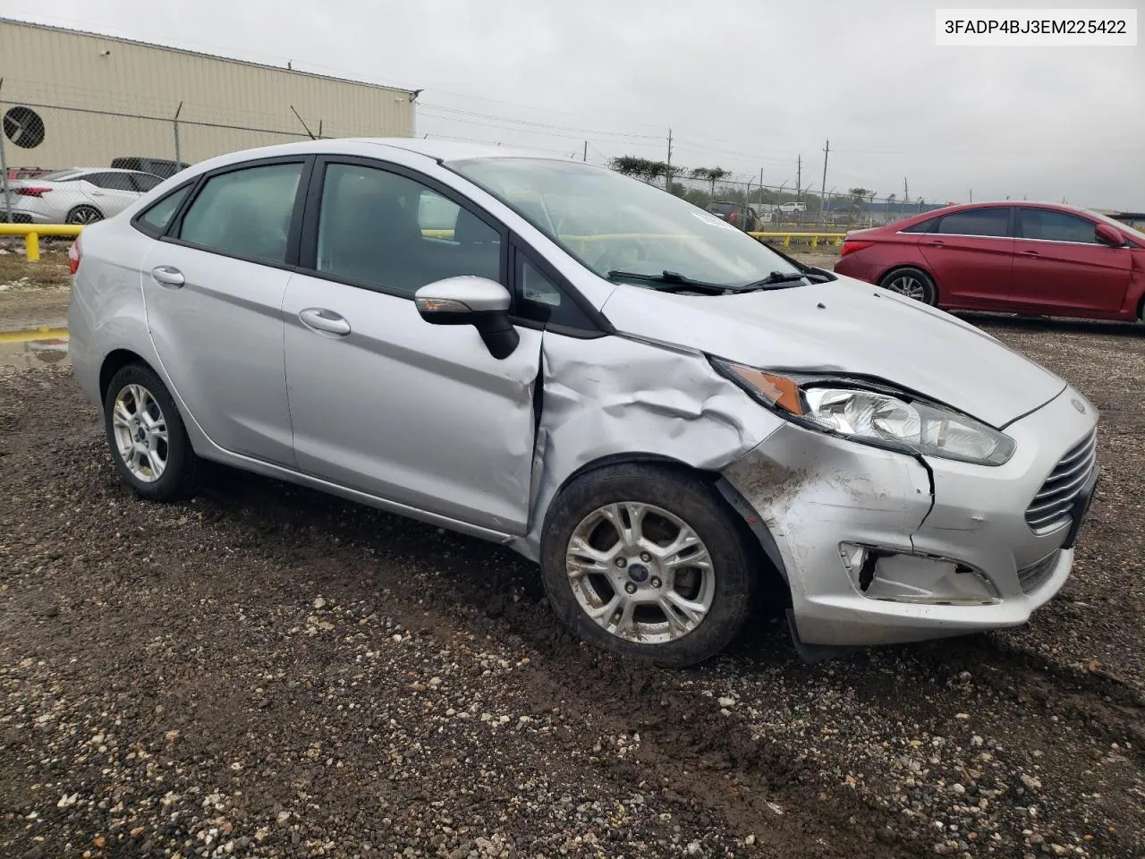 2014 Ford Fiesta Se VIN: 3FADP4BJ3EM225422 Lot: 78962144