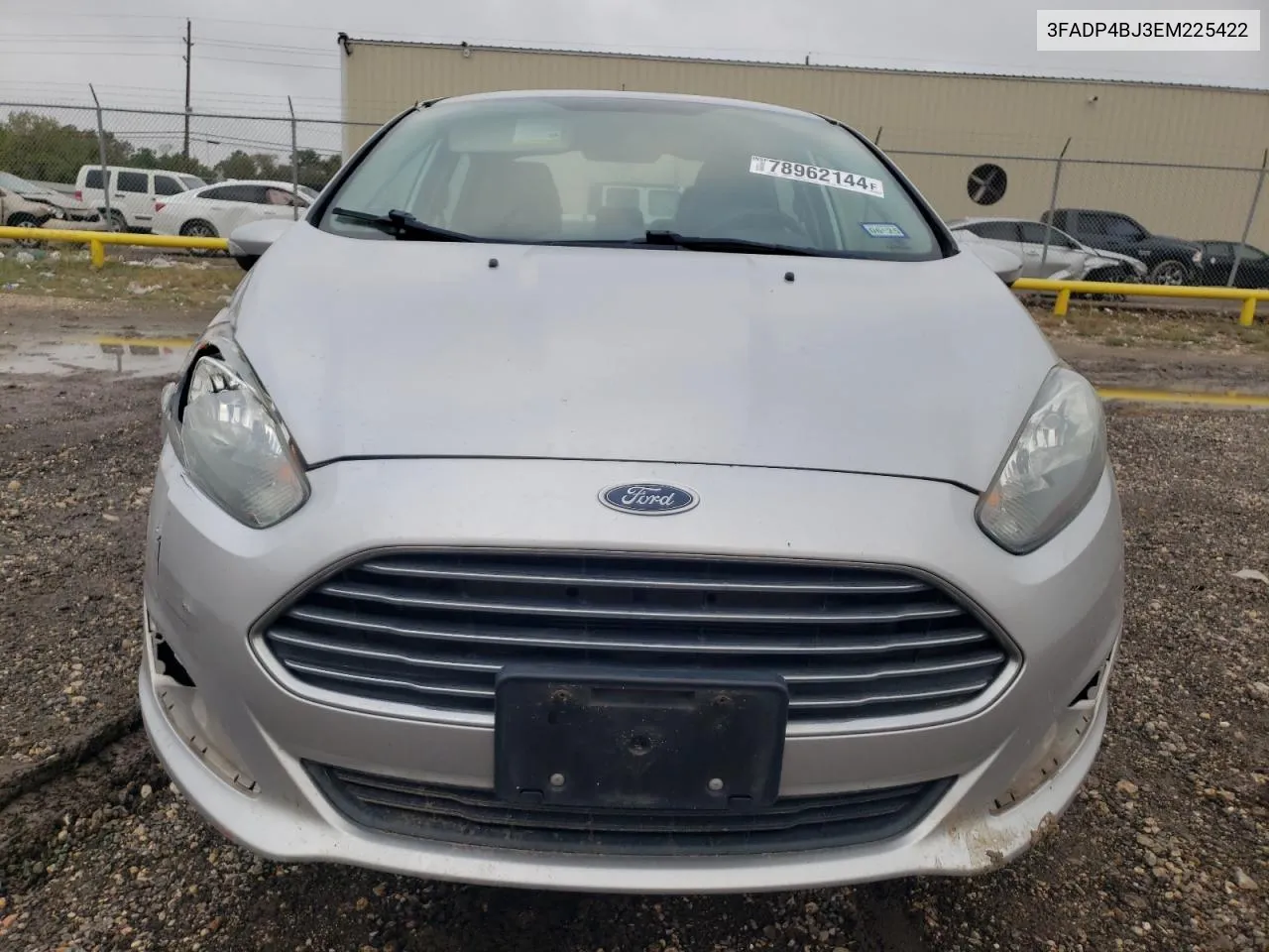 2014 Ford Fiesta Se VIN: 3FADP4BJ3EM225422 Lot: 78962144