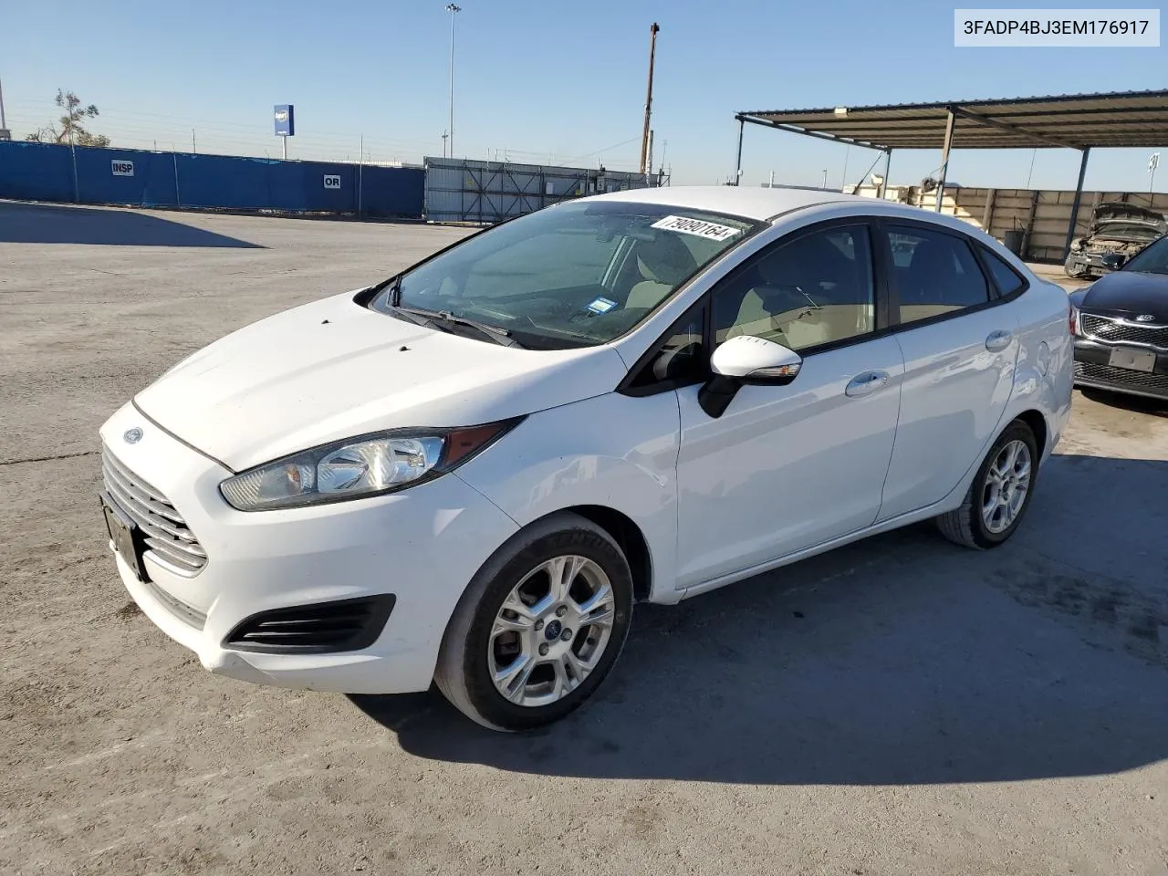 2014 Ford Fiesta Se VIN: 3FADP4BJ3EM176917 Lot: 79090164