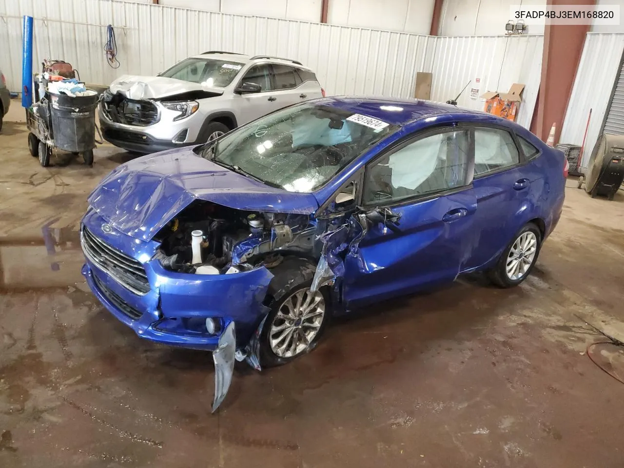 2014 Ford Fiesta Se VIN: 3FADP4BJ3EM168820 Lot: 79519674