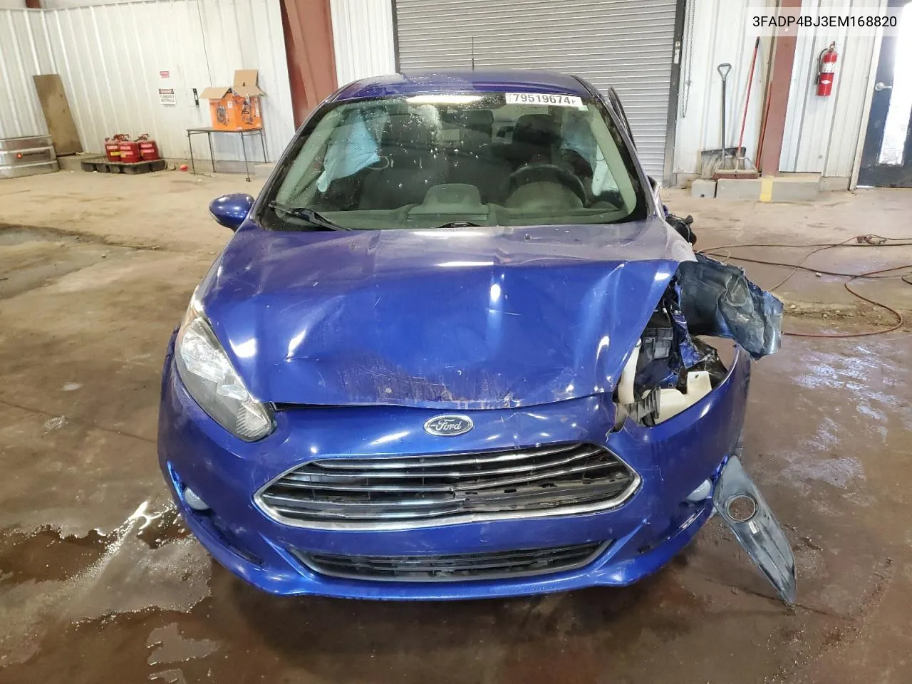 2014 Ford Fiesta Se VIN: 3FADP4BJ3EM168820 Lot: 79519674