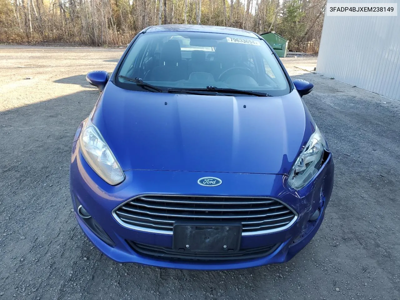 2014 Ford Fiesta Se VIN: 3FADP4BJXEM238149 Lot: 79633694