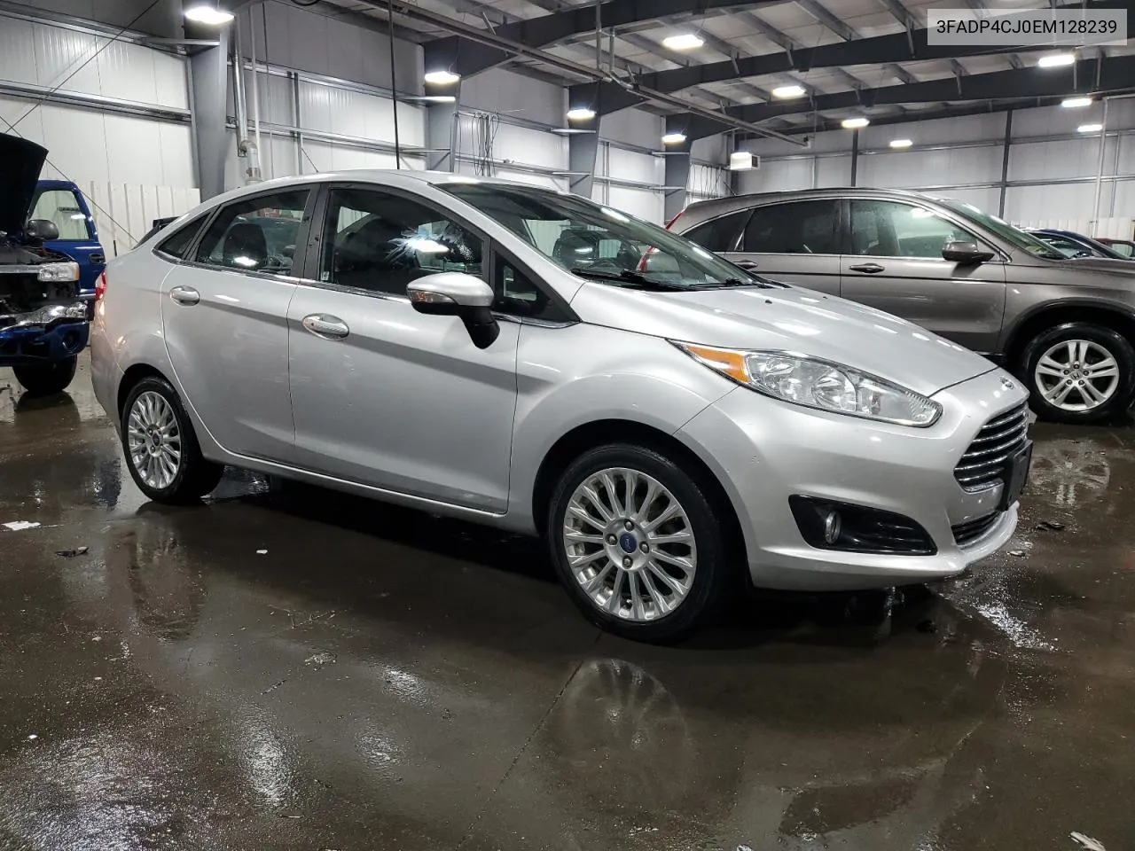 2014 Ford Fiesta Titanium VIN: 3FADP4CJ0EM128239 Lot: 79641804