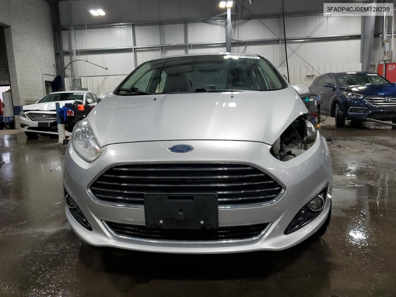 2014 Ford Fiesta Titanium VIN: 3FADP4CJ0EM128239 Lot: 79641804