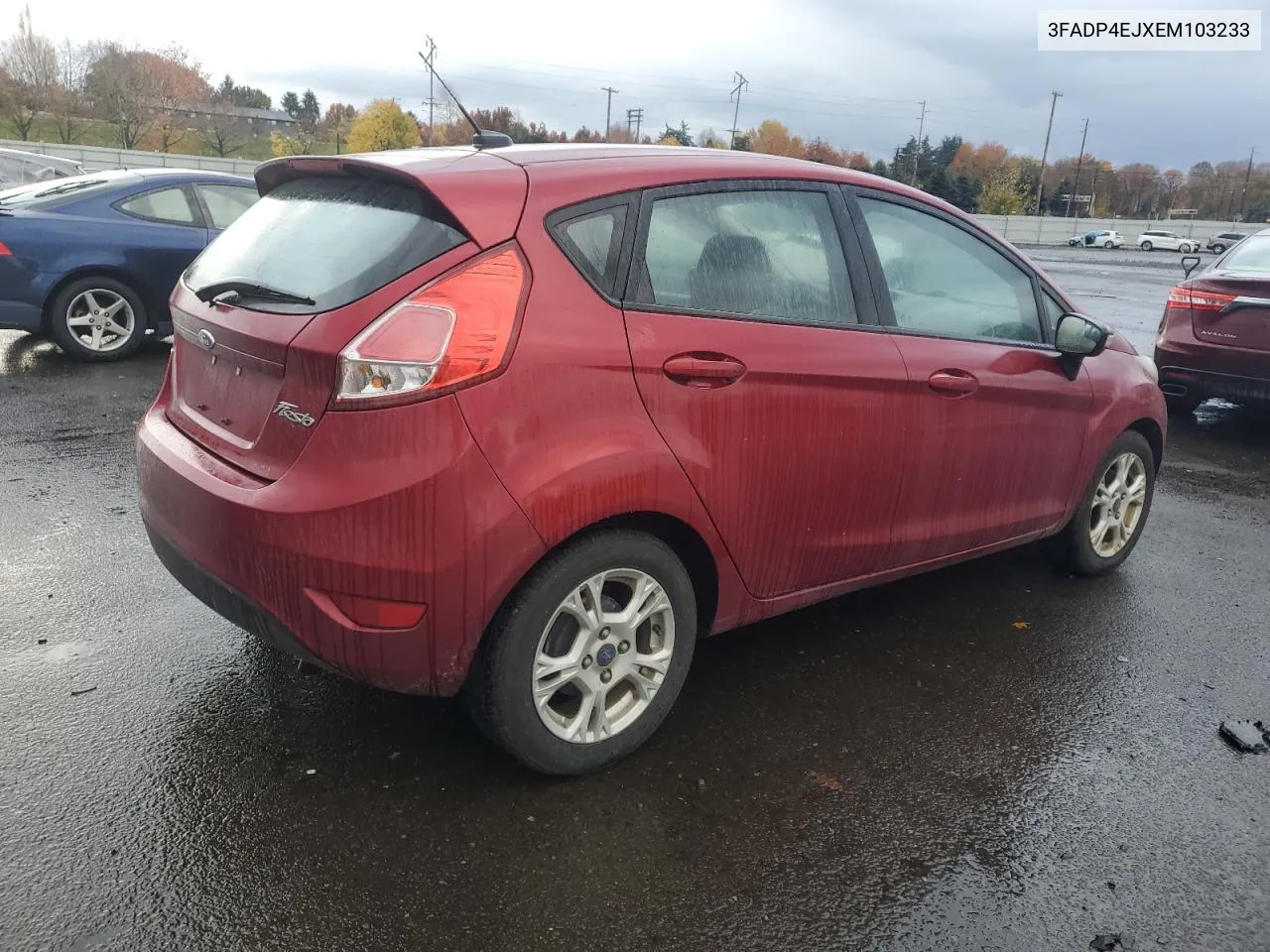 2014 Ford Fiesta Se VIN: 3FADP4EJXEM103233 Lot: 79736634