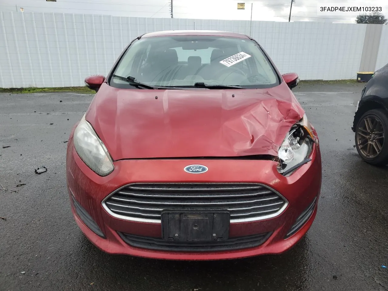 2014 Ford Fiesta Se VIN: 3FADP4EJXEM103233 Lot: 79736634