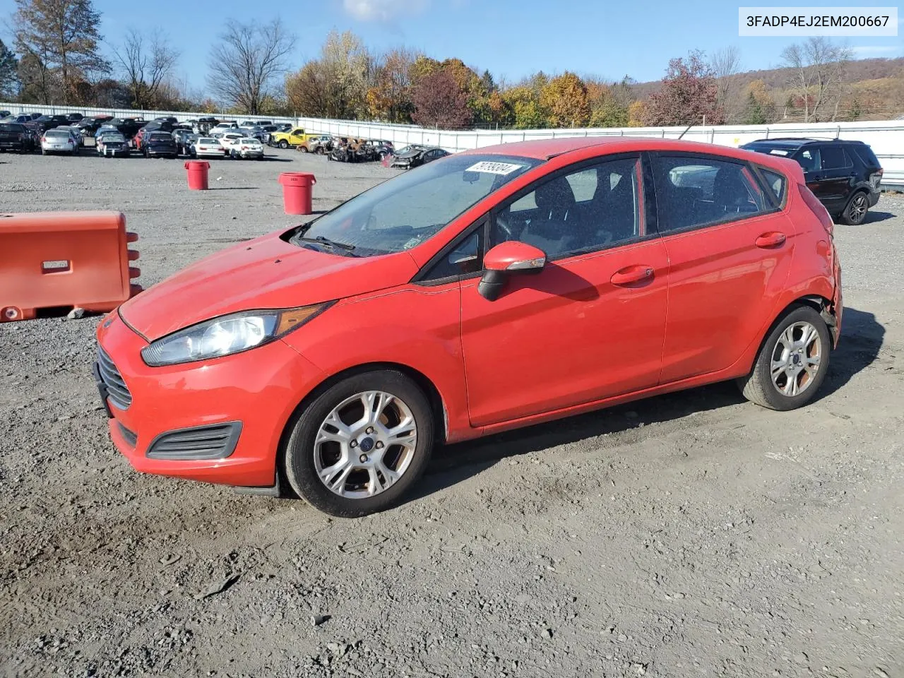 2014 Ford Fiesta Se VIN: 3FADP4EJ2EM200667 Lot: 79799304