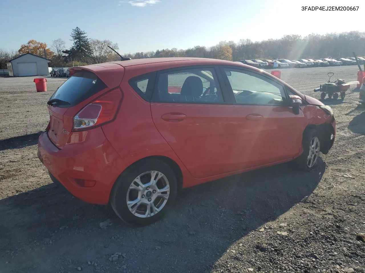 2014 Ford Fiesta Se VIN: 3FADP4EJ2EM200667 Lot: 79799304