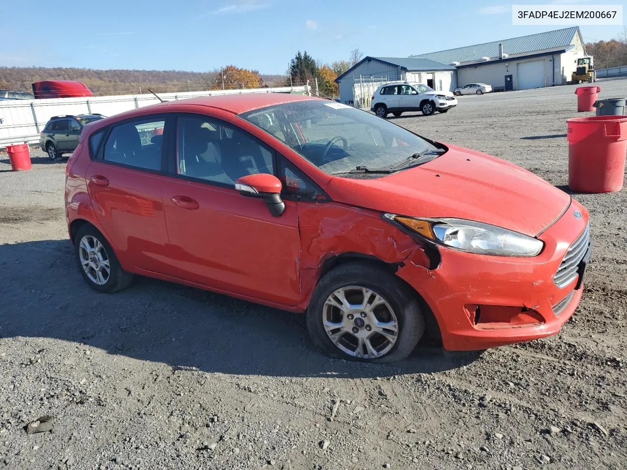 2014 Ford Fiesta Se VIN: 3FADP4EJ2EM200667 Lot: 79799304