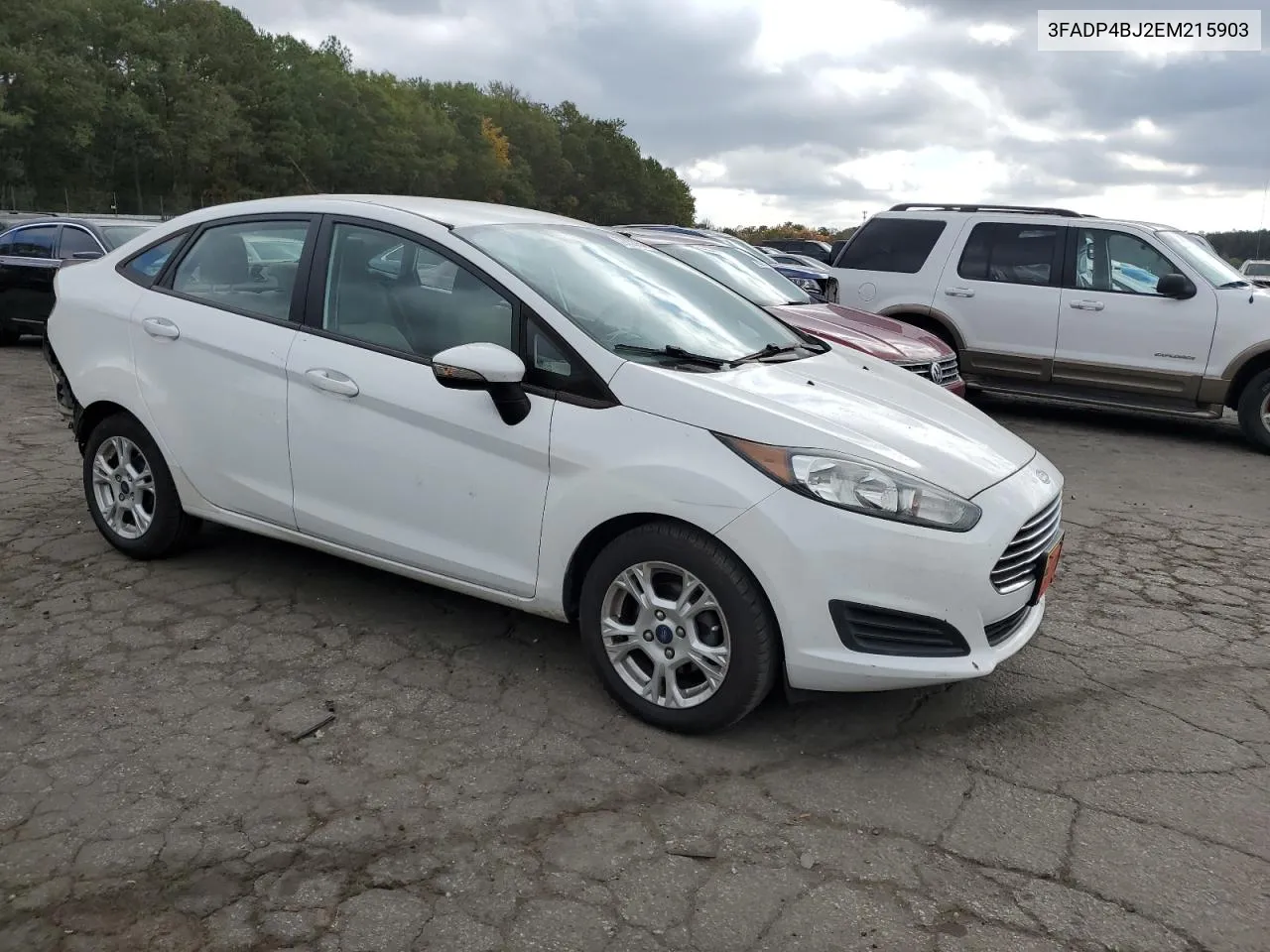 2014 Ford Fiesta Se VIN: 3FADP4BJ2EM215903 Lot: 79830154