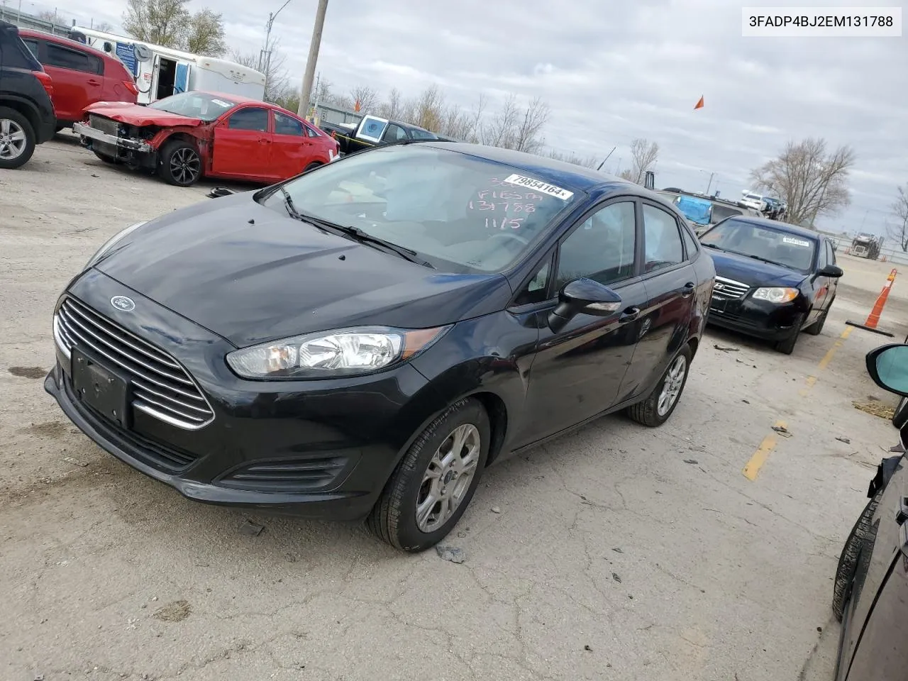 2014 Ford Fiesta Se VIN: 3FADP4BJ2EM131788 Lot: 79854164