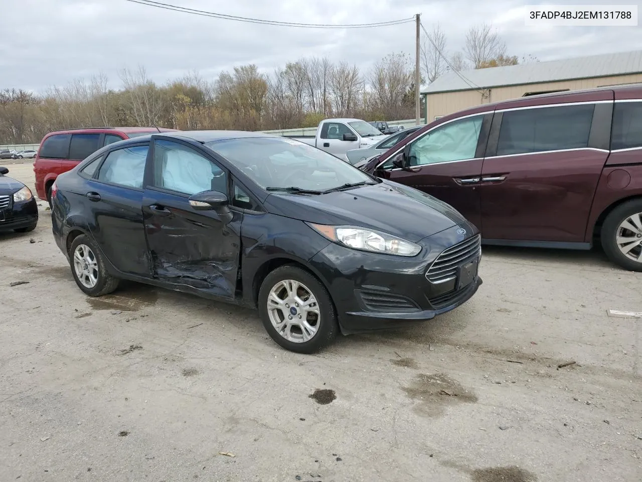 2014 Ford Fiesta Se VIN: 3FADP4BJ2EM131788 Lot: 79854164