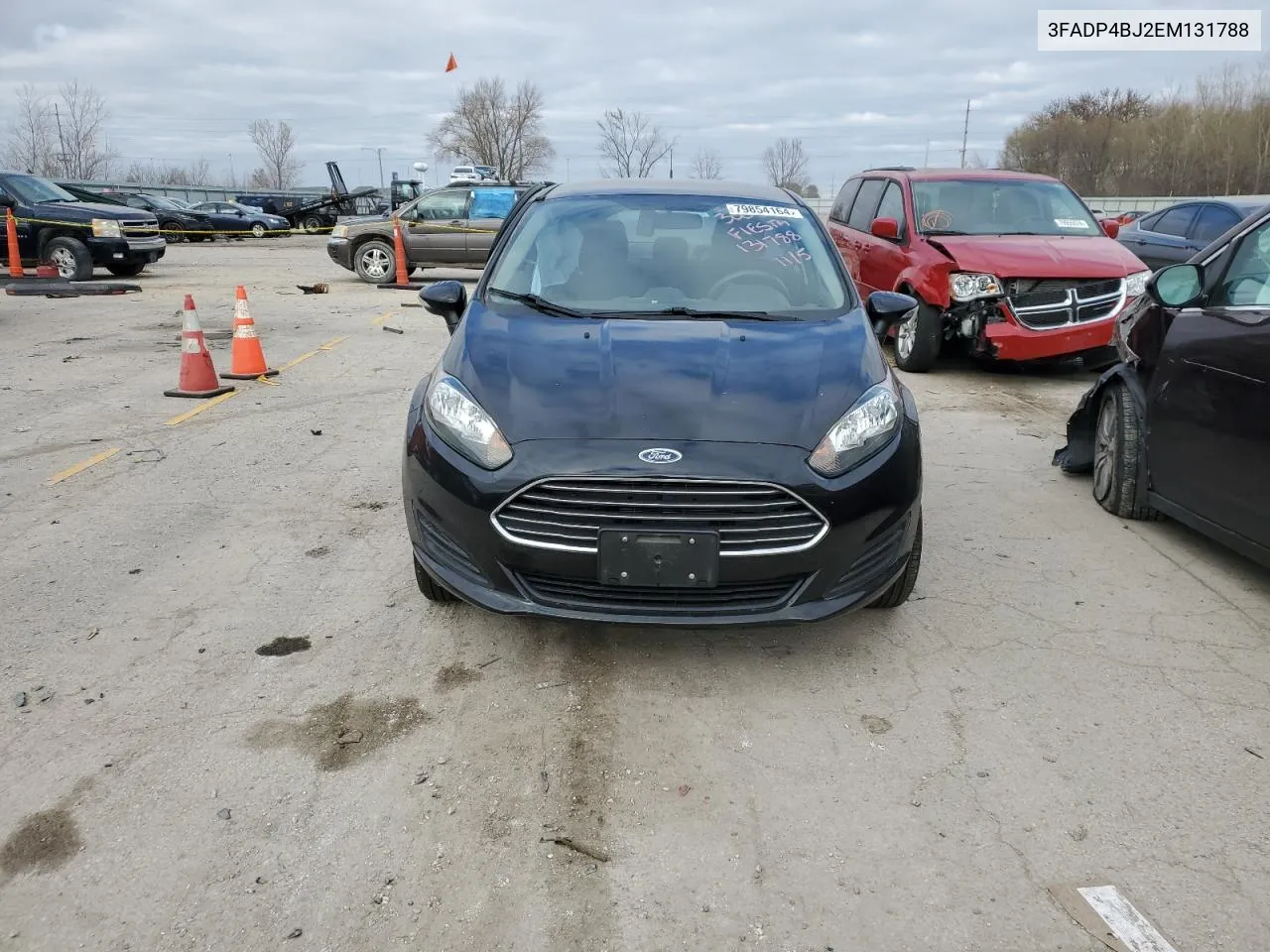 2014 Ford Fiesta Se VIN: 3FADP4BJ2EM131788 Lot: 79854164