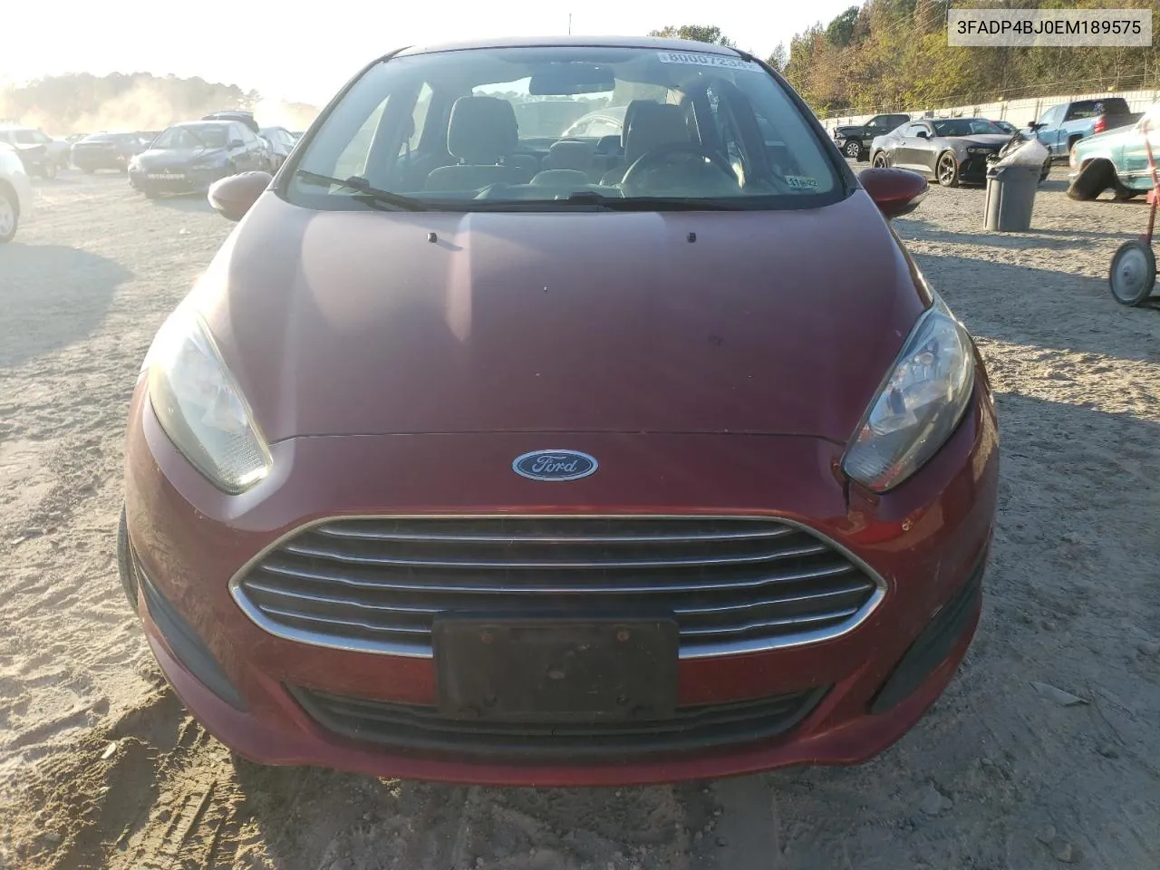 2014 Ford Fiesta Se VIN: 3FADP4BJ0EM189575 Lot: 80007234