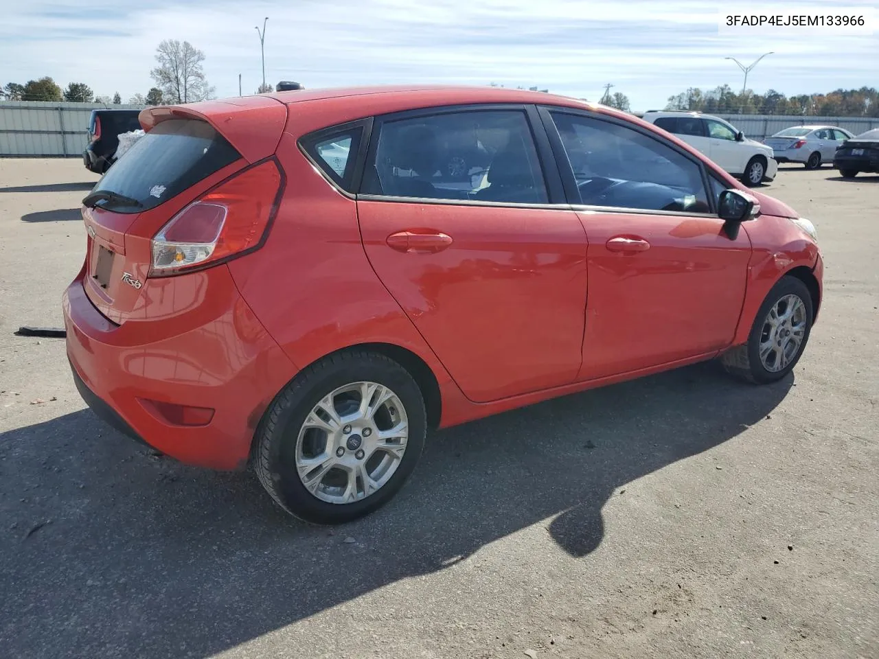 2014 Ford Fiesta Se VIN: 3FADP4EJ5EM133966 Lot: 80023794