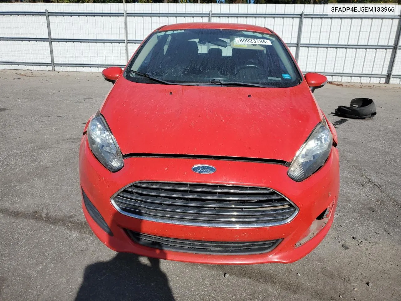 2014 Ford Fiesta Se VIN: 3FADP4EJ5EM133966 Lot: 80023794