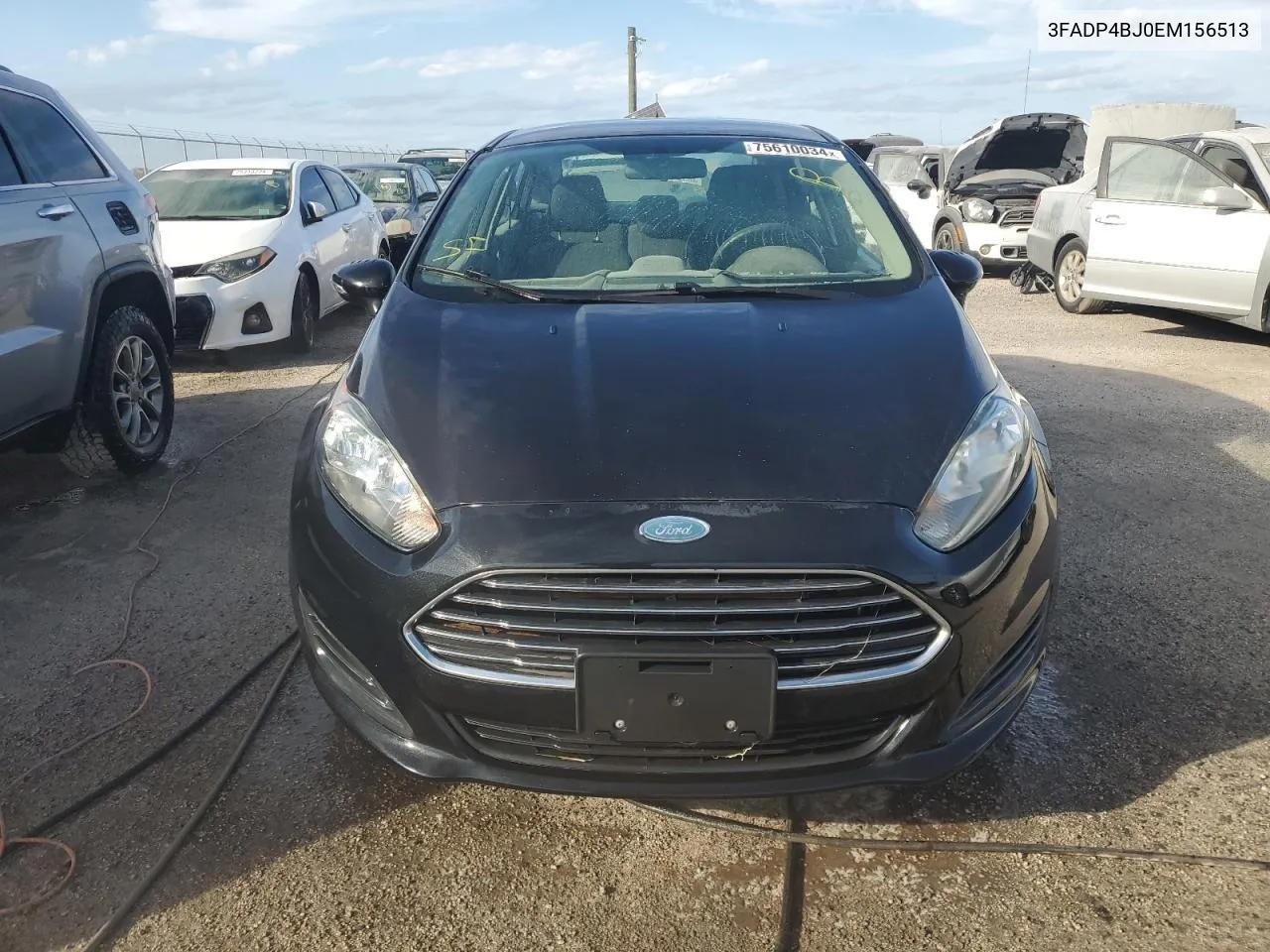 2014 Ford Fiesta Se VIN: 3FADP4BJ0EM156513 Lot: 80875514