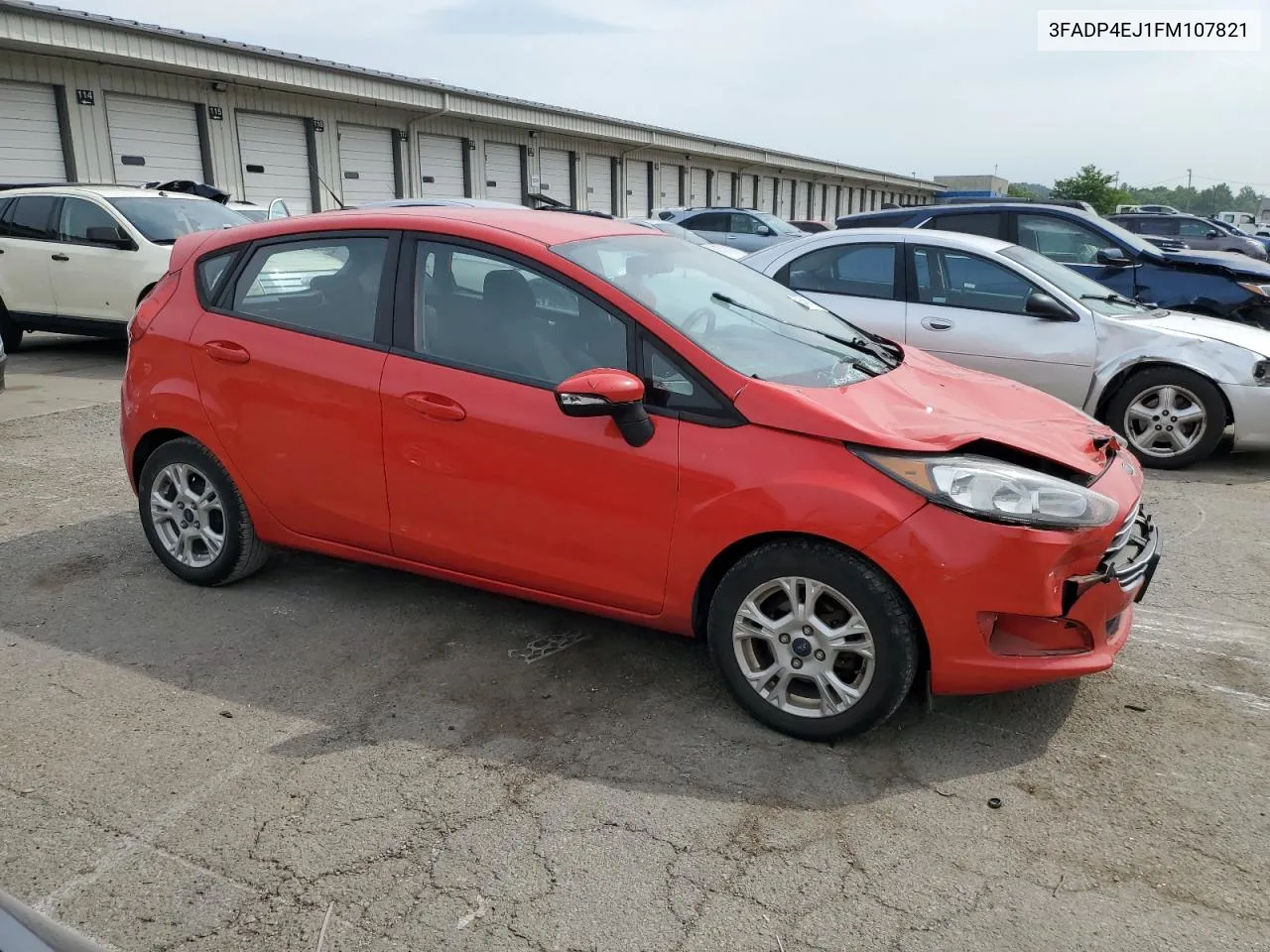 2015 Ford Fiesta Se VIN: 3FADP4EJ1FM107821 Lot: 59846874