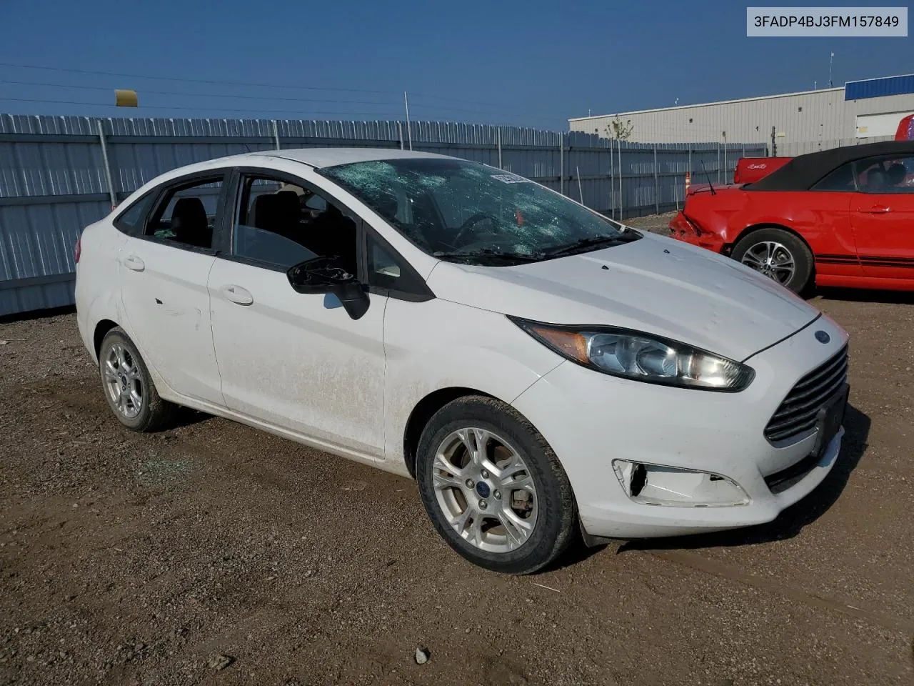 2015 Ford Fiesta Se VIN: 3FADP4BJ3FM157849 Lot: 62356284