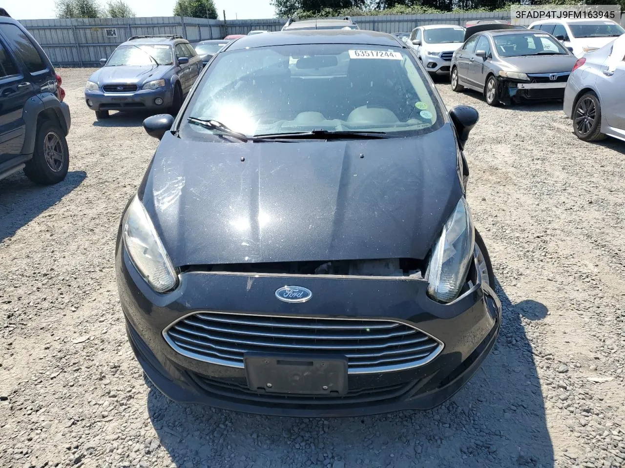 2015 Ford Fiesta S VIN: 3FADP4TJ9FM163945 Lot: 63517244