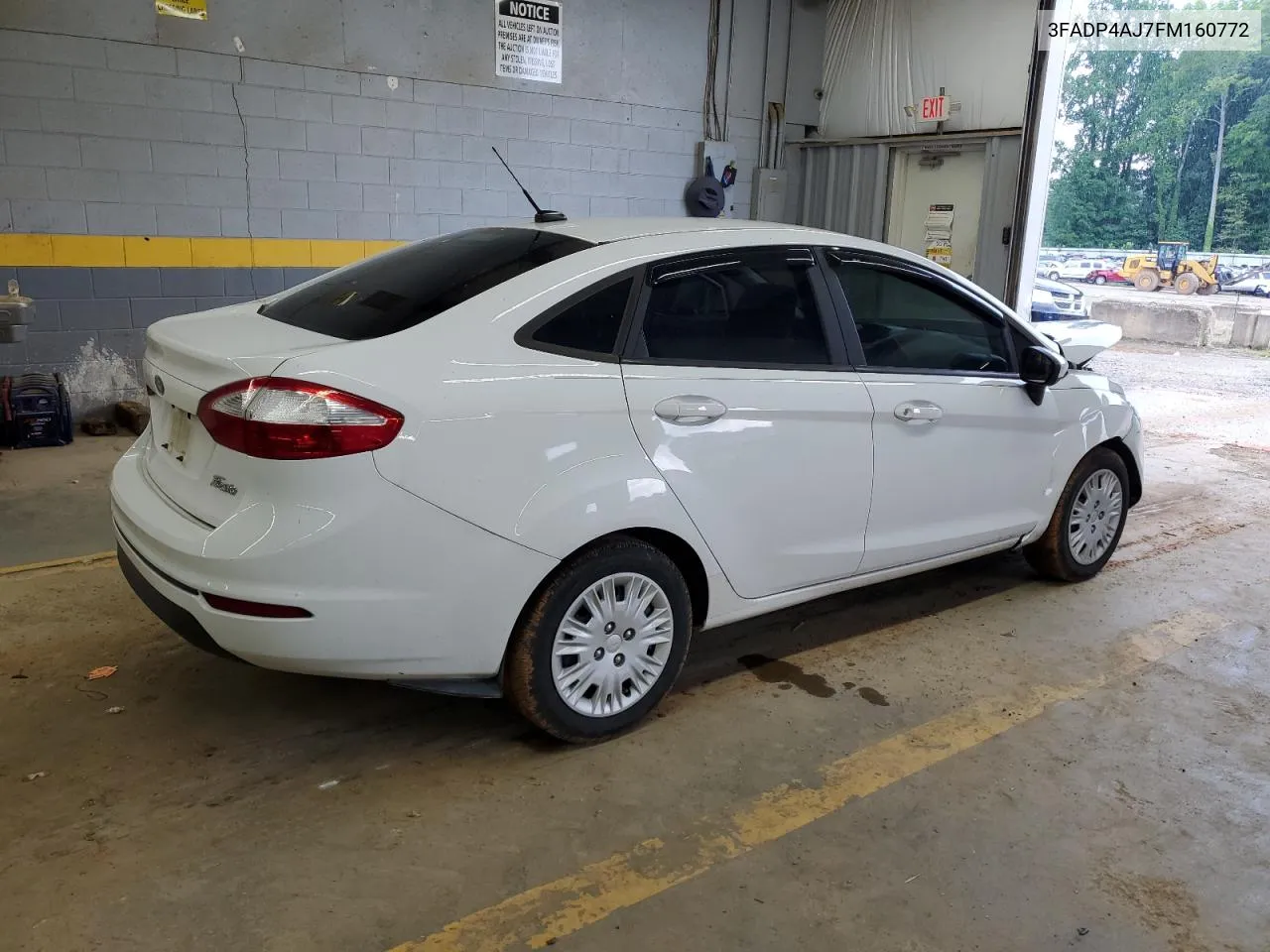 2015 Ford Fiesta S VIN: 3FADP4AJ7FM160772 Lot: 63703184