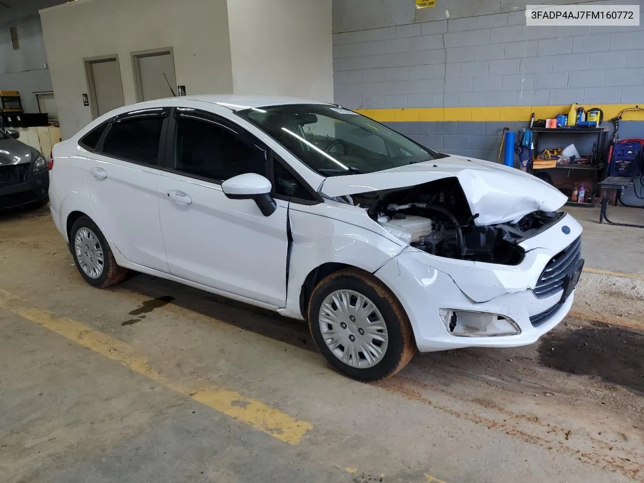 2015 Ford Fiesta S VIN: 3FADP4AJ7FM160772 Lot: 63703184