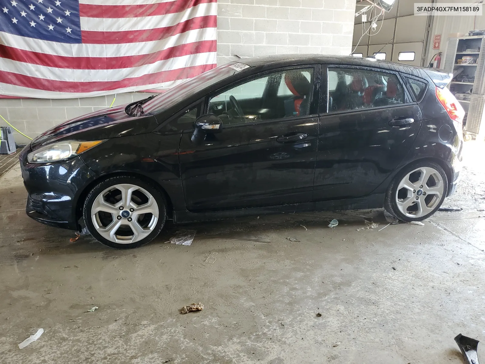 2015 Ford Fiesta St VIN: 3FADP4GX7FM158189 Lot: 64593074