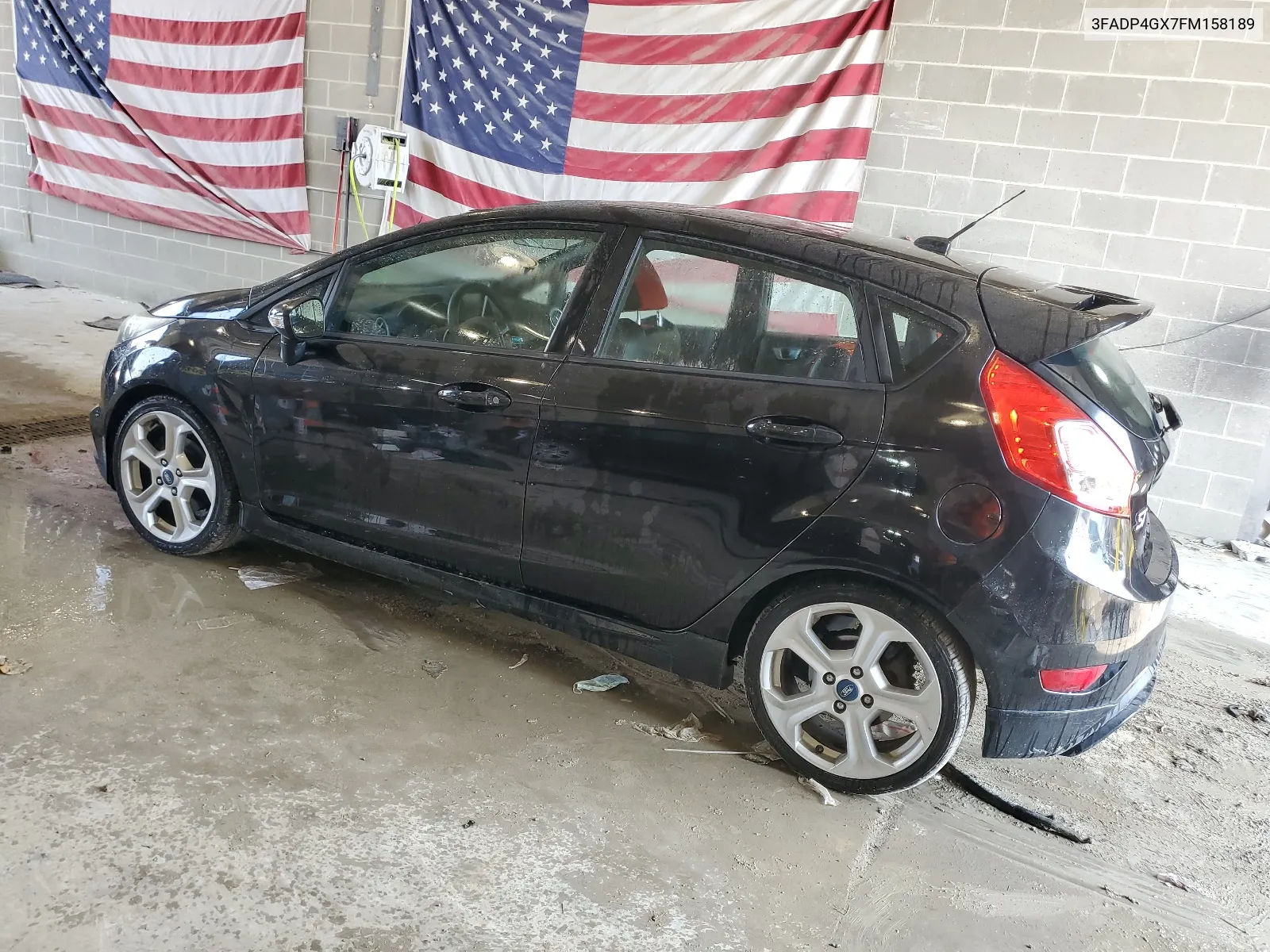 2015 Ford Fiesta St VIN: 3FADP4GX7FM158189 Lot: 64593074