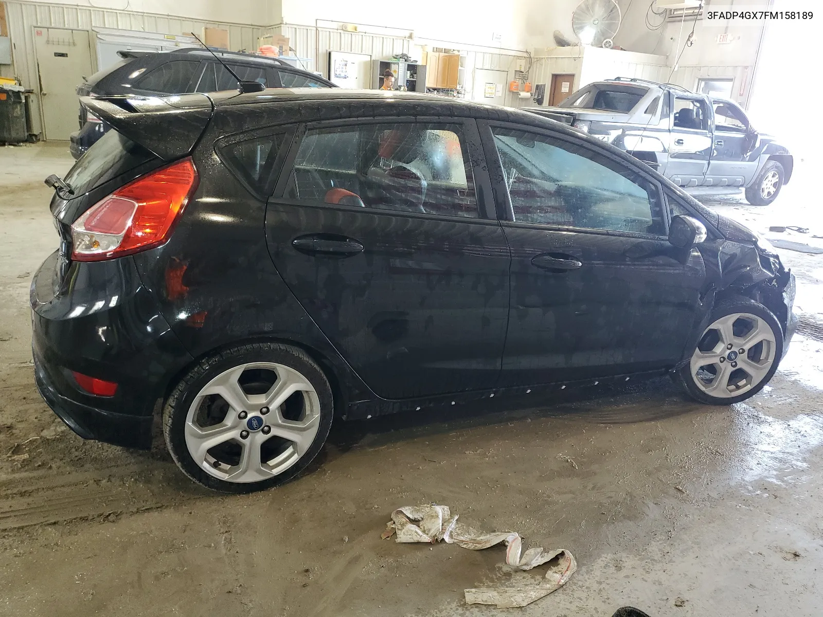 2015 Ford Fiesta St VIN: 3FADP4GX7FM158189 Lot: 64593074