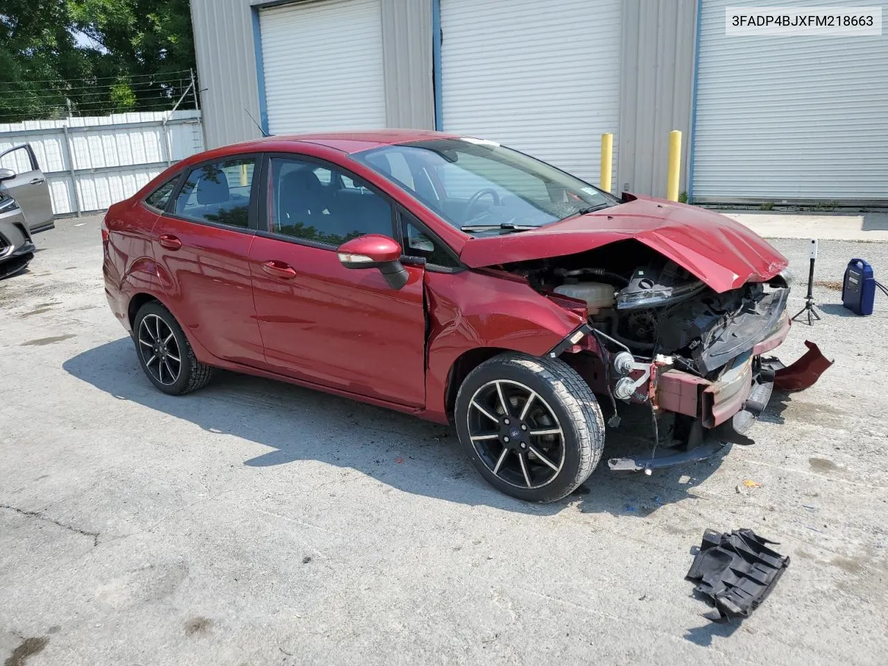 2015 Ford Fiesta Se VIN: 3FADP4BJXFM218663 Lot: 64649804